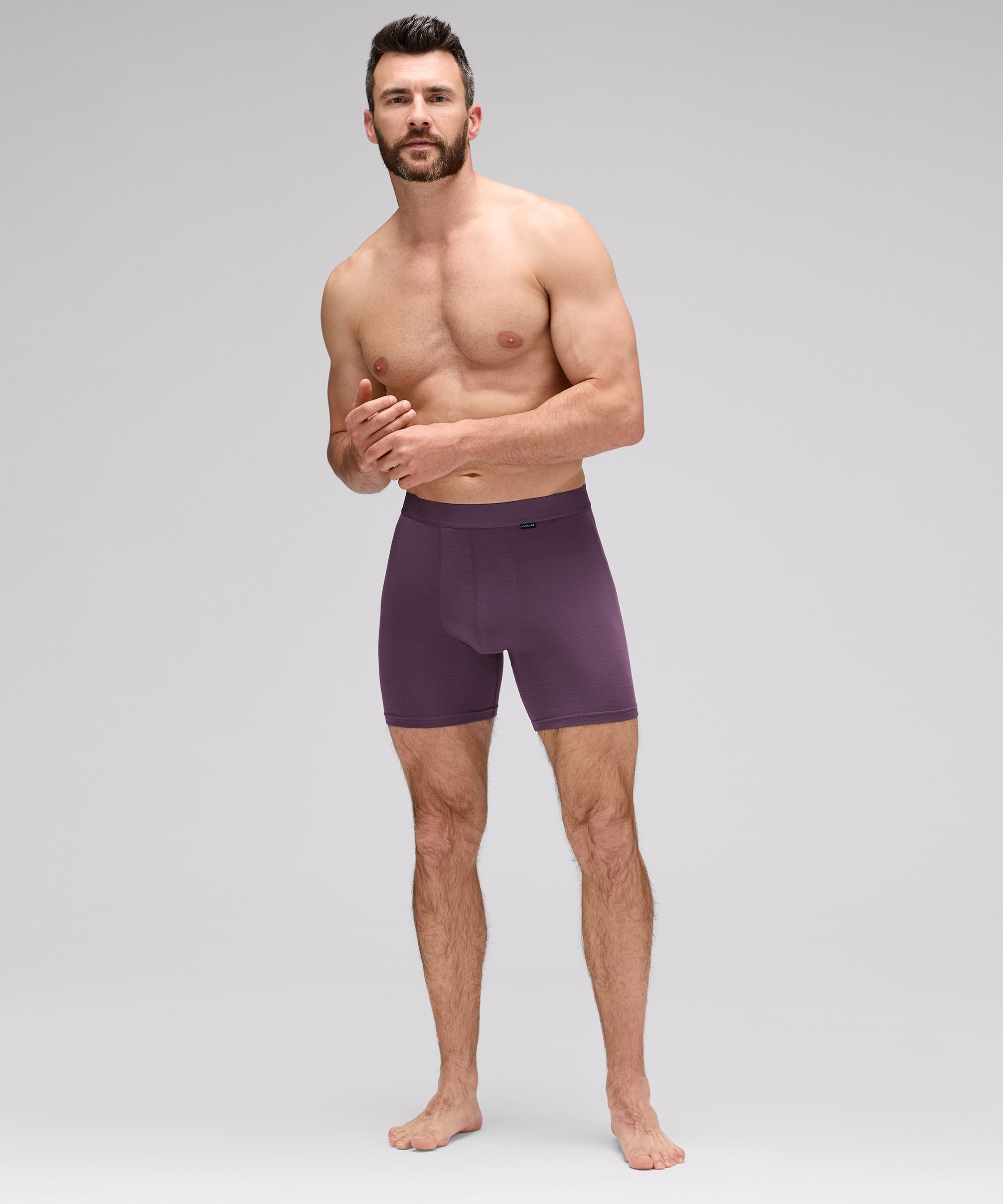 Men's Merino Wool Boxer Briefs、mySite、noshort
