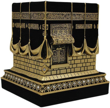 Islamic Table Décor - Kaaba Black & Gold- (Big Size)、mySite、topwebapps