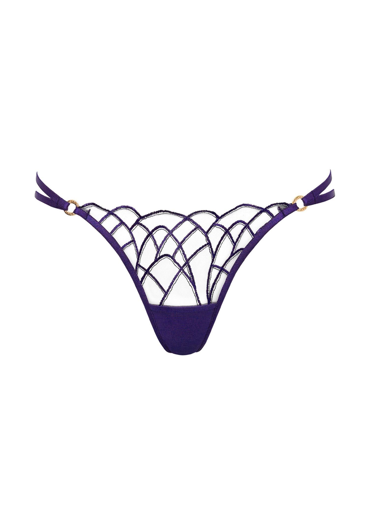  Beatrix Thong (Acai Purple/Sheer)、mySite、justintrudeaud