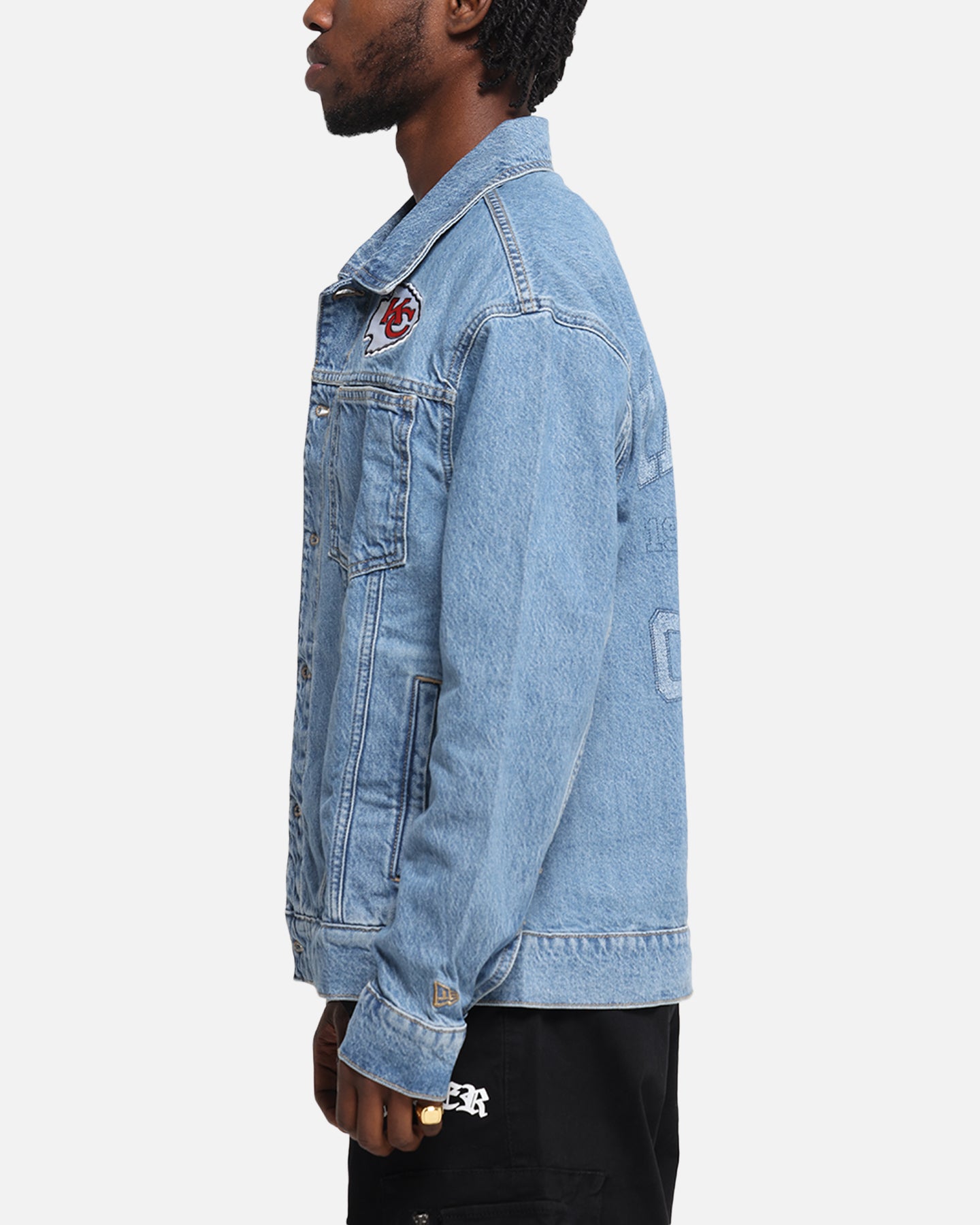 New Era Kansas City Chiefs NFL Denim Jacket Dark Blue、mySite、zt4zffjzw