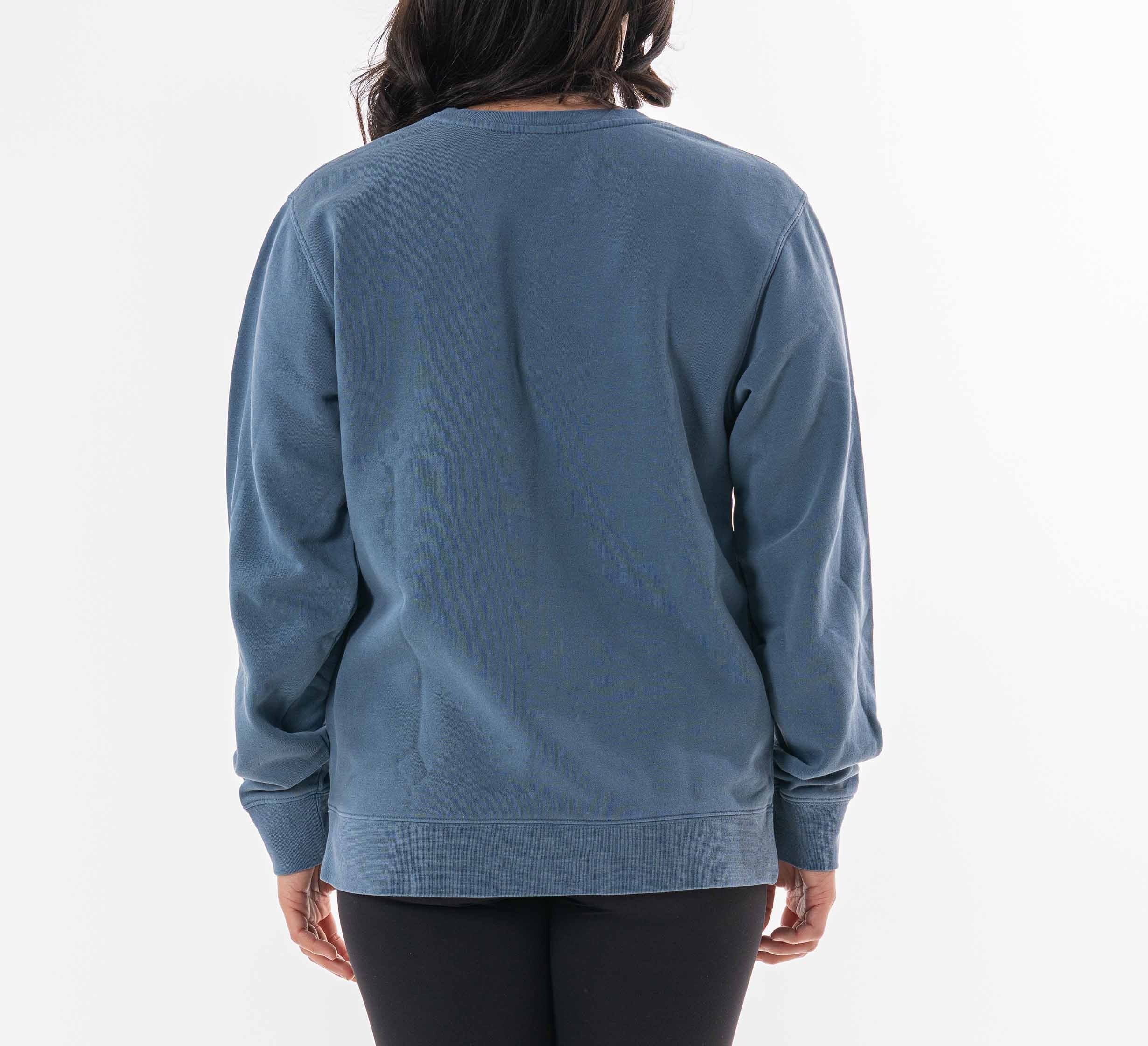 Womens Signature Crewneck Blue、mySite、gigharbornorthrealestate