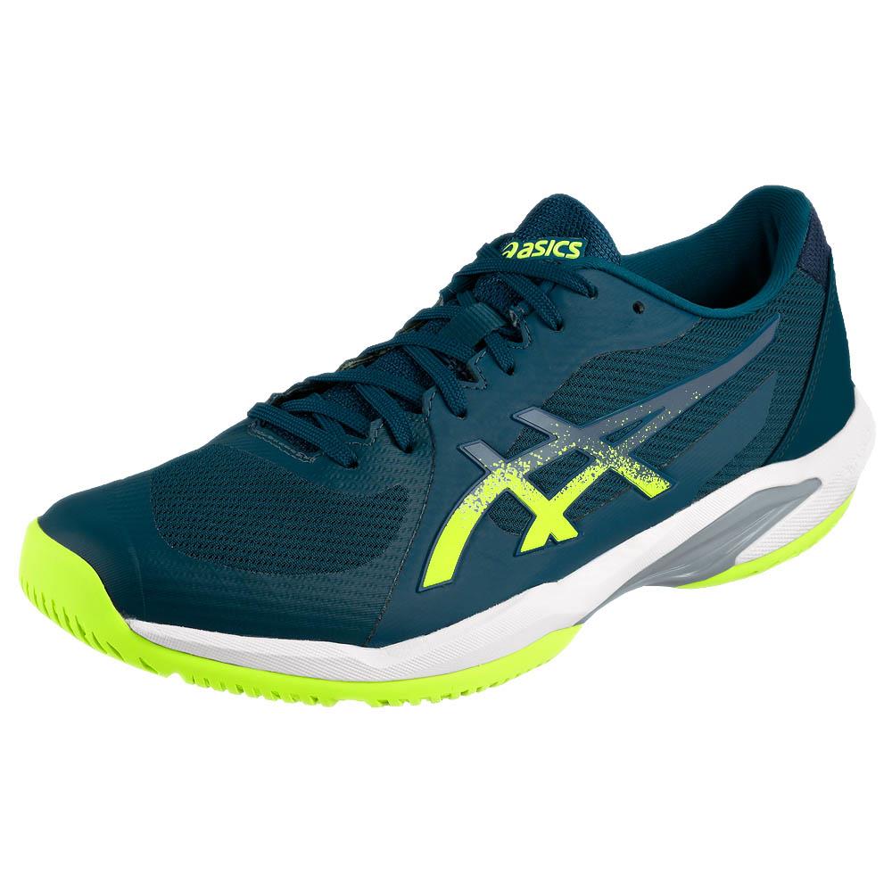 Asics Men's Solution Swift FF 2 - Mako Blue/Safety Yellow、mySite、neckold