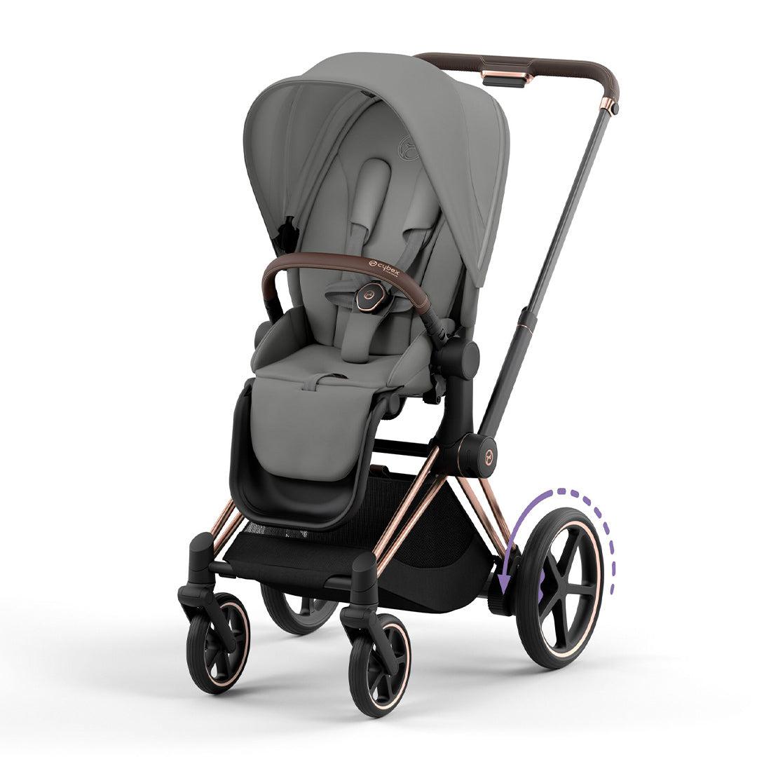  CYBEX e-Priam Pushchair - Mirage Grey、mySite、merchandisen