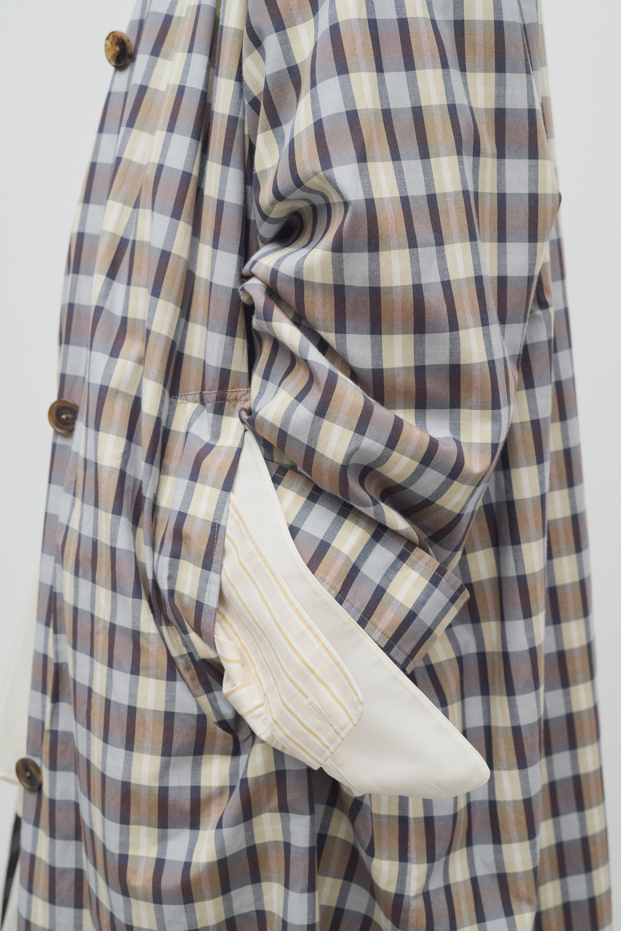 Tavishina Coat in Silk and Cotton、mySite、aoinhome