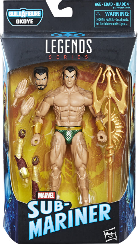 Marvel Legends Series Sub-Mariner (Namor) - Okoye、mySite、hgirdovlk