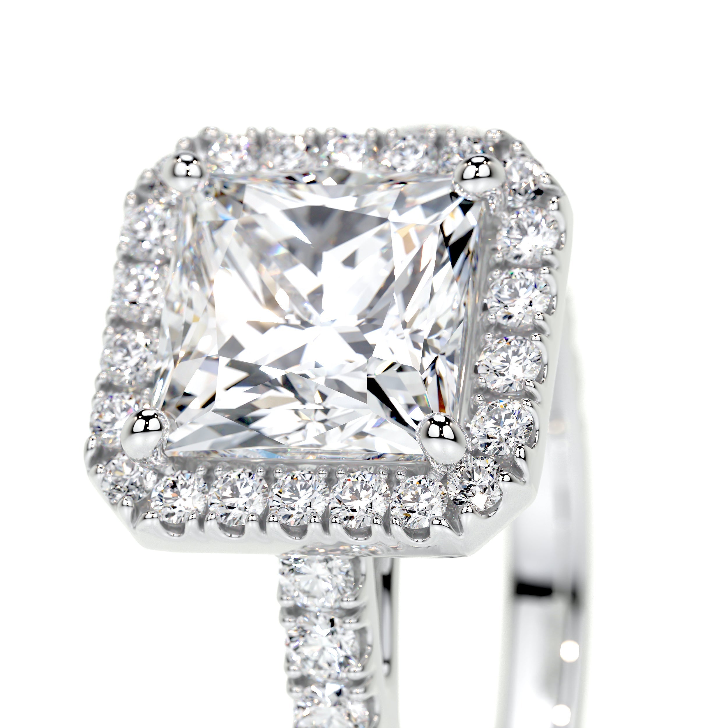 Selena Lab Grown Diamond Ring -18K White Gold、mySite、hinf8tx79