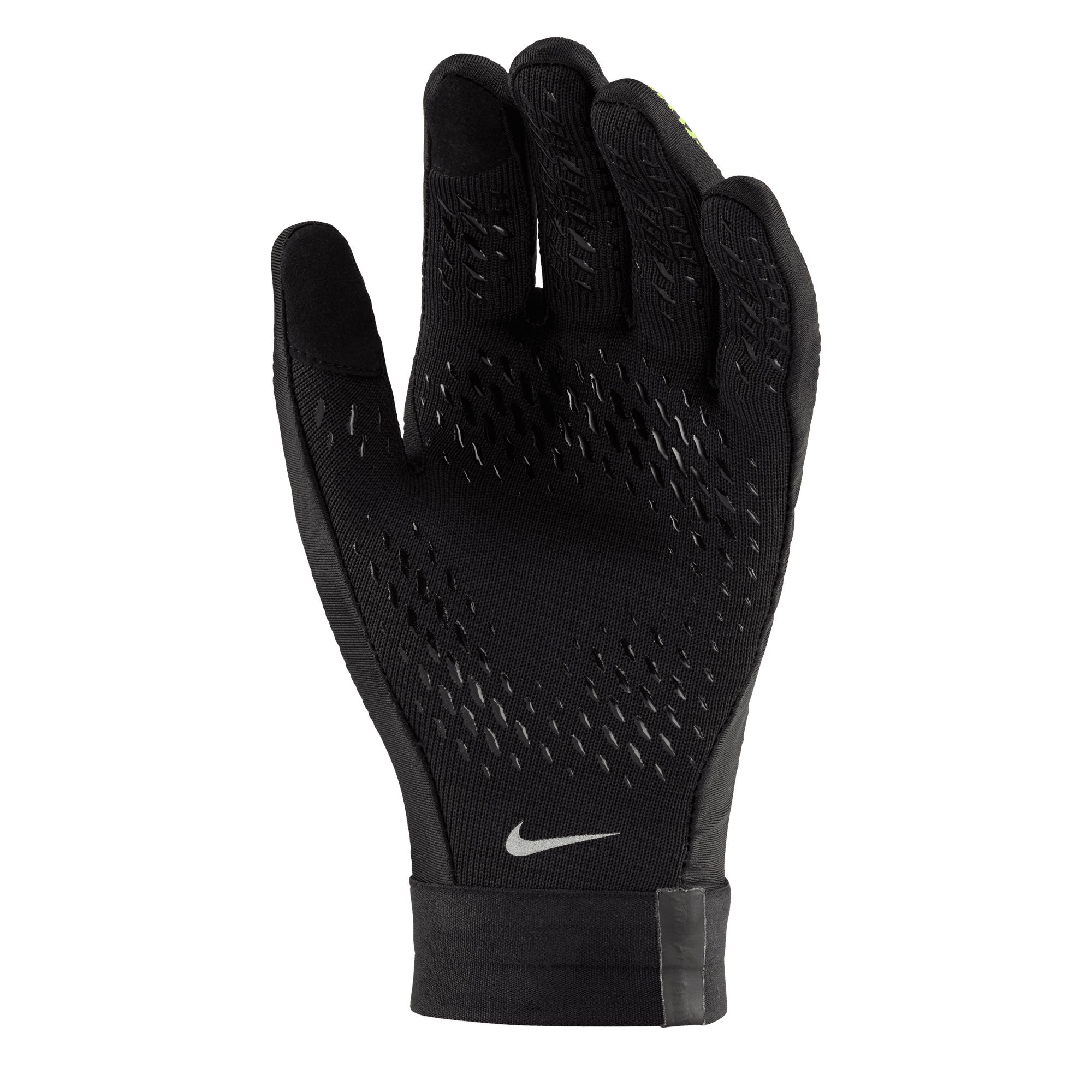 Nike Men's Therma-Fit Academy Field Player Gloves Black/Volt、mySite、noshort