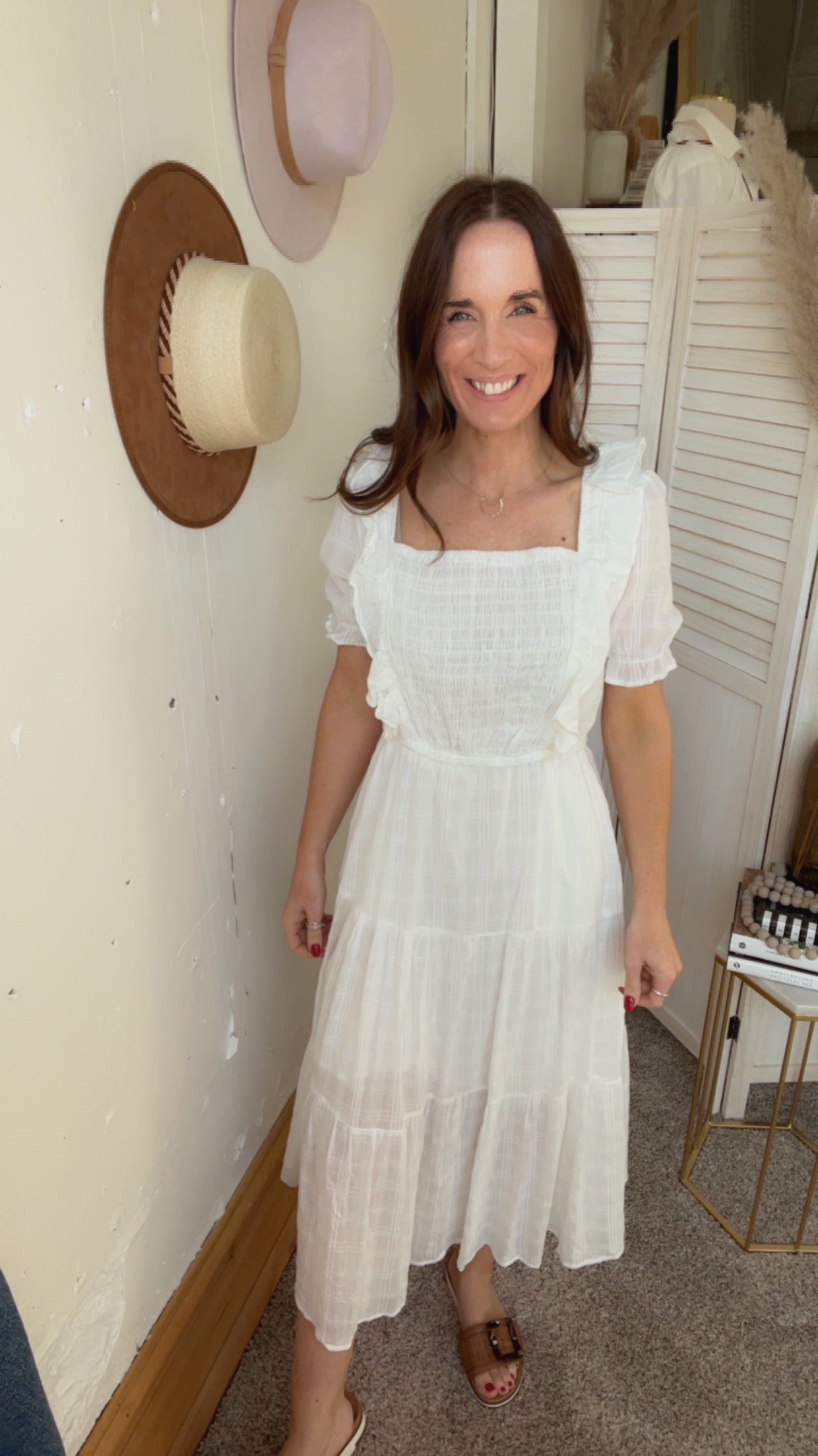Hayden's White Summer Dress、mySite、garagedoors4me