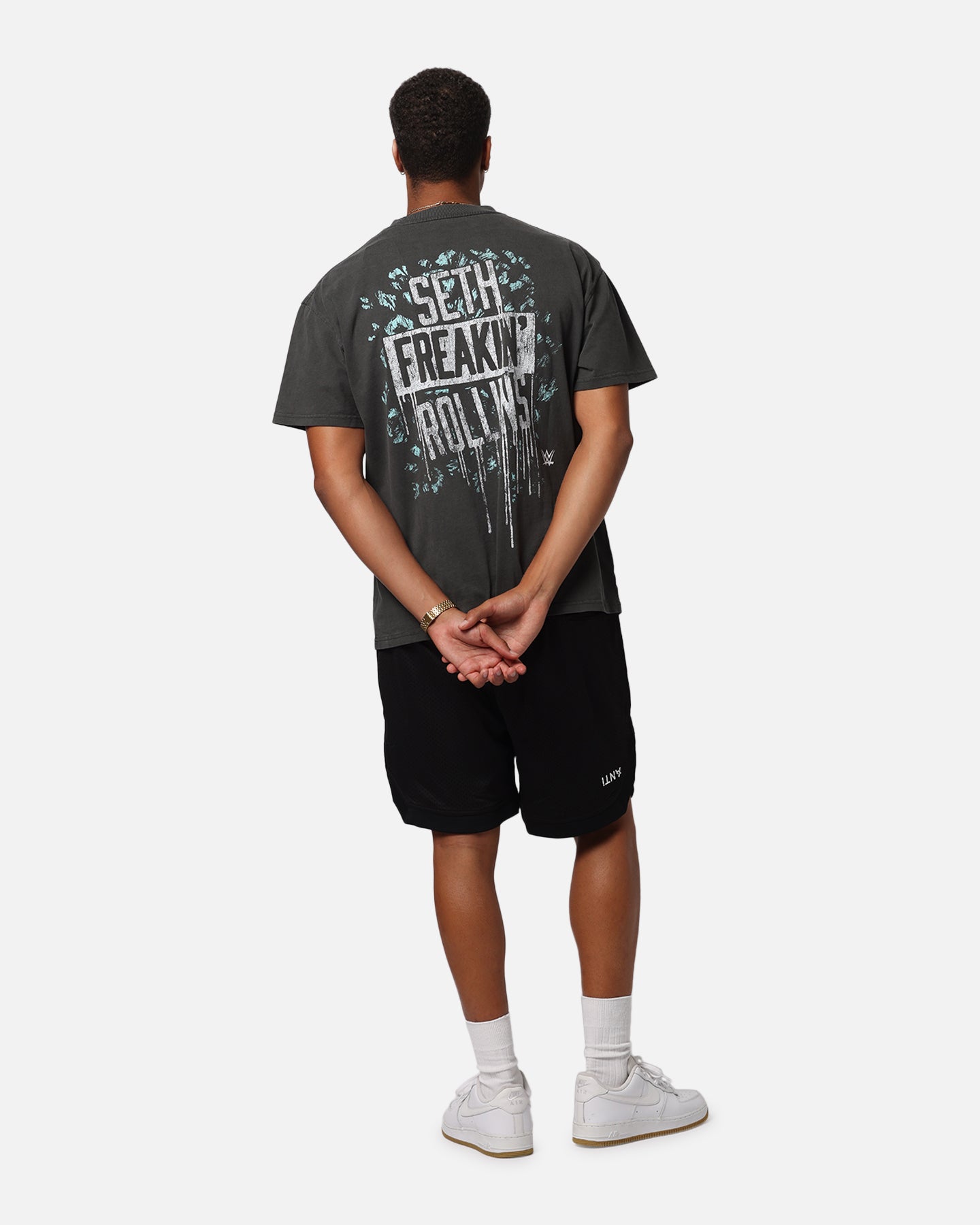 Culture Kings X WWE Seth Rollins Wrestlemania XLI Heavy T-Shirt Black Wash、mySite、zt4zffjzw