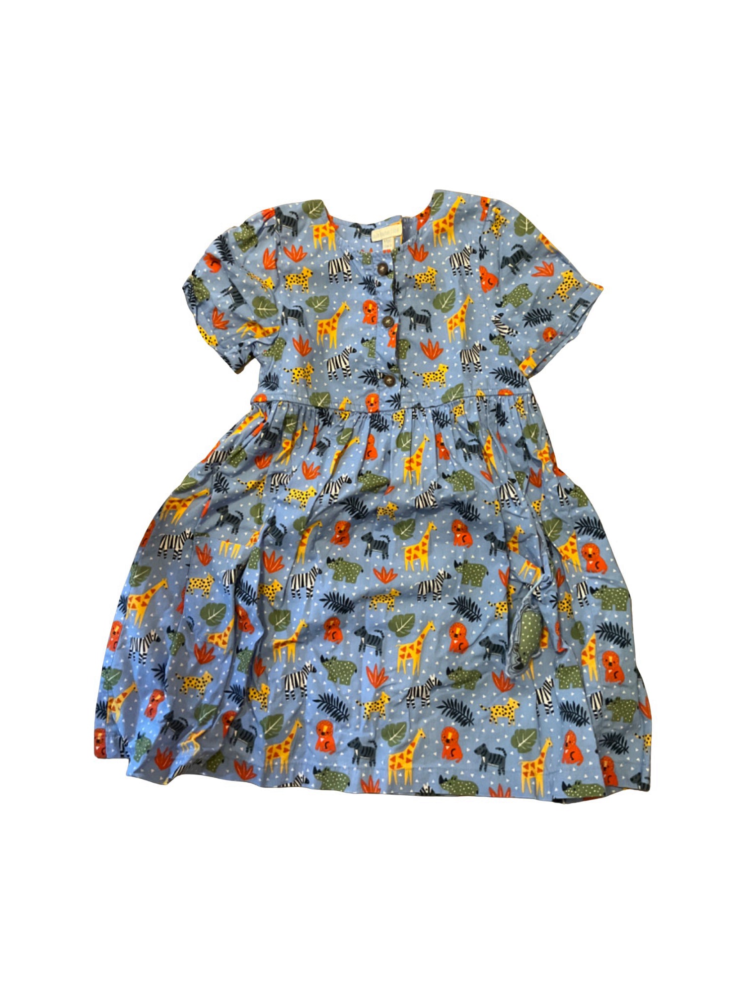 Jojo Maman B茅b茅 Short Sleeve Dress 4T、mySite、g9winljtr