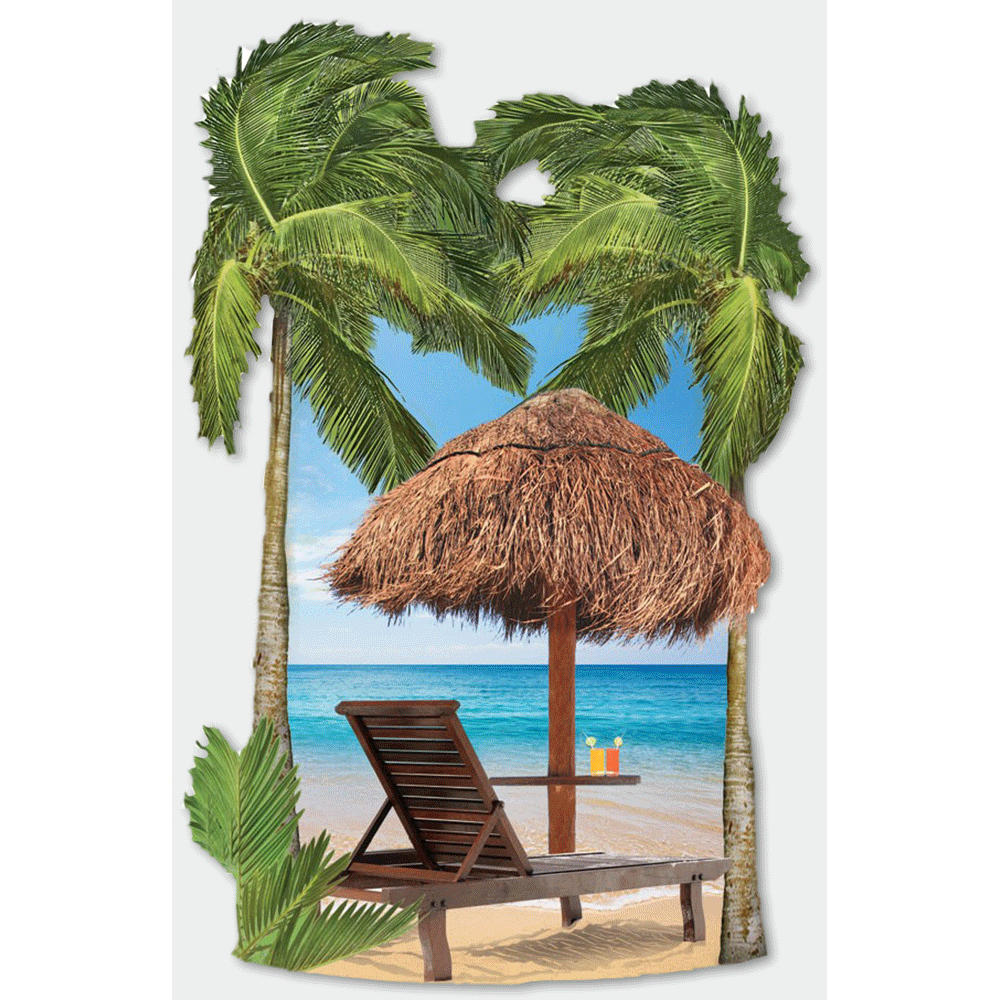  Tropical Beach 3-D Stickers、mySite、ghnorth