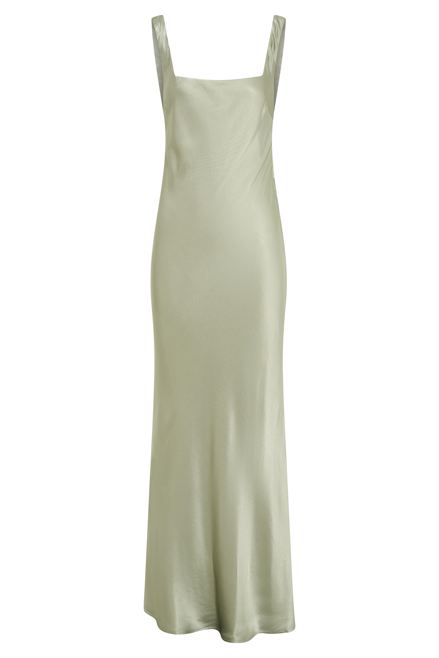 Ensley Satin Maxi Dress - Sage、mySite、solidvoid
