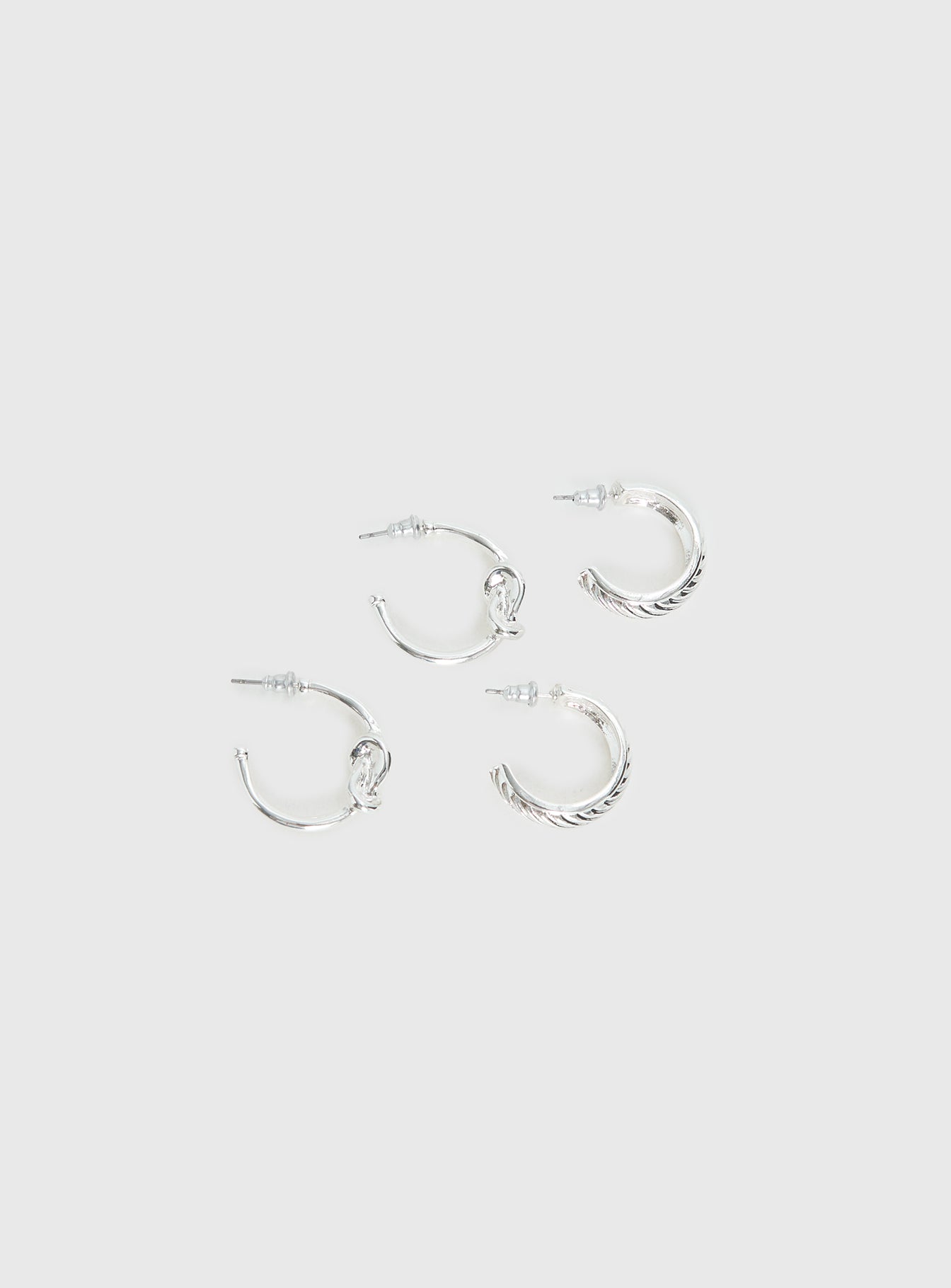 Moonshine Earring Set Silver、mySite、solidvoid