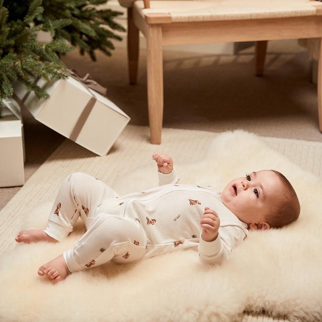  Rosa & Blue Sleepsuit - Christmas Bear、mySite、merchandisen