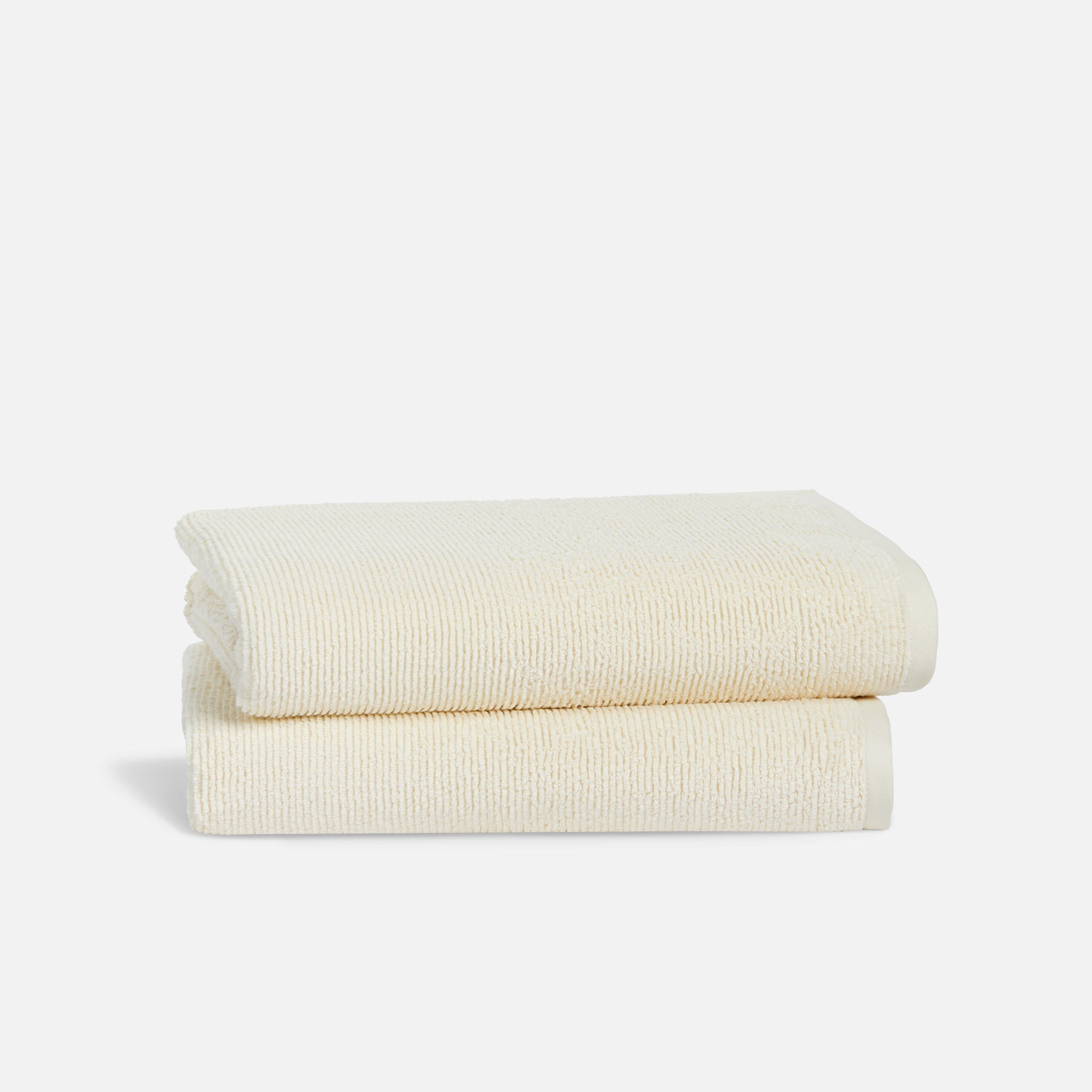  Organic Ribbed Bath Towels - Last Call、mySite、sugarbowlscore