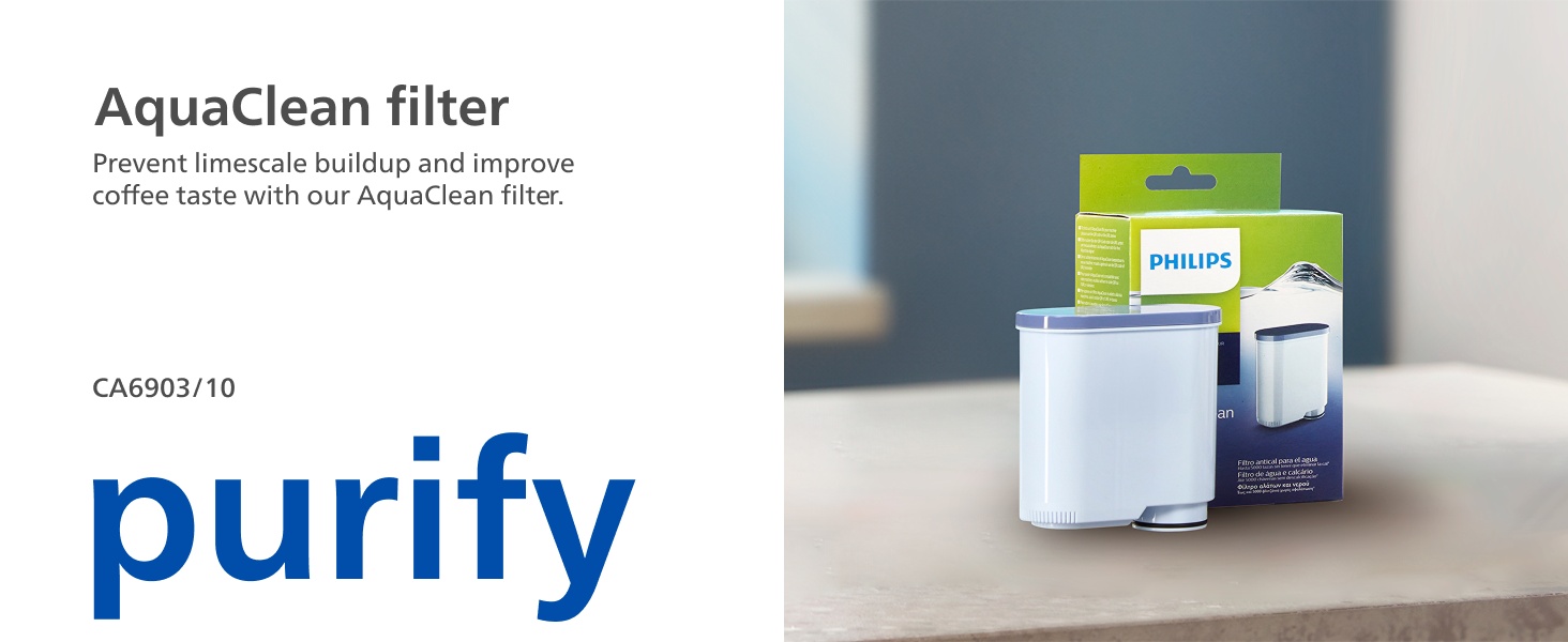 Coffee machine AquaClean filter