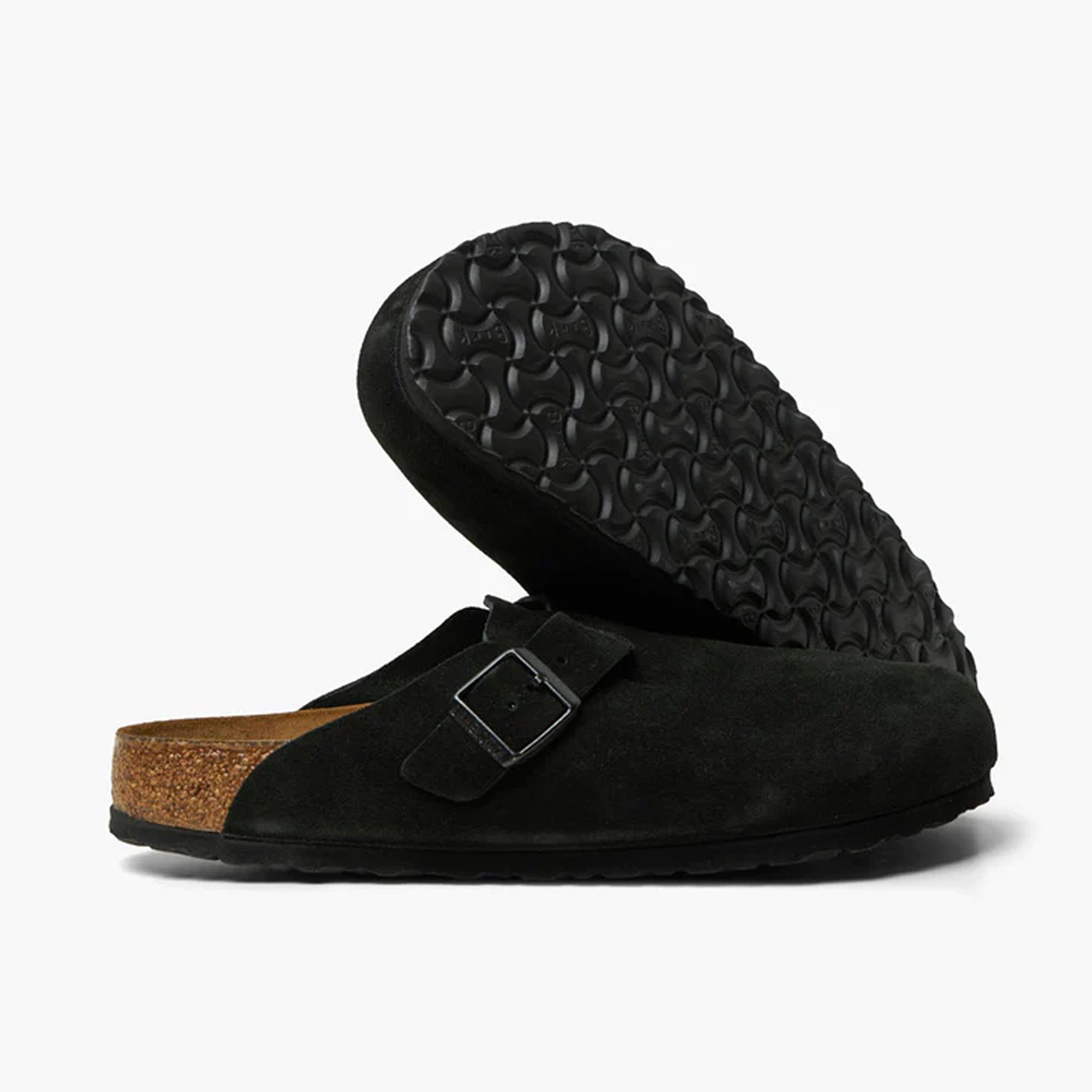  Birkenstock Boston Suede / Black、mySite、merchandisen