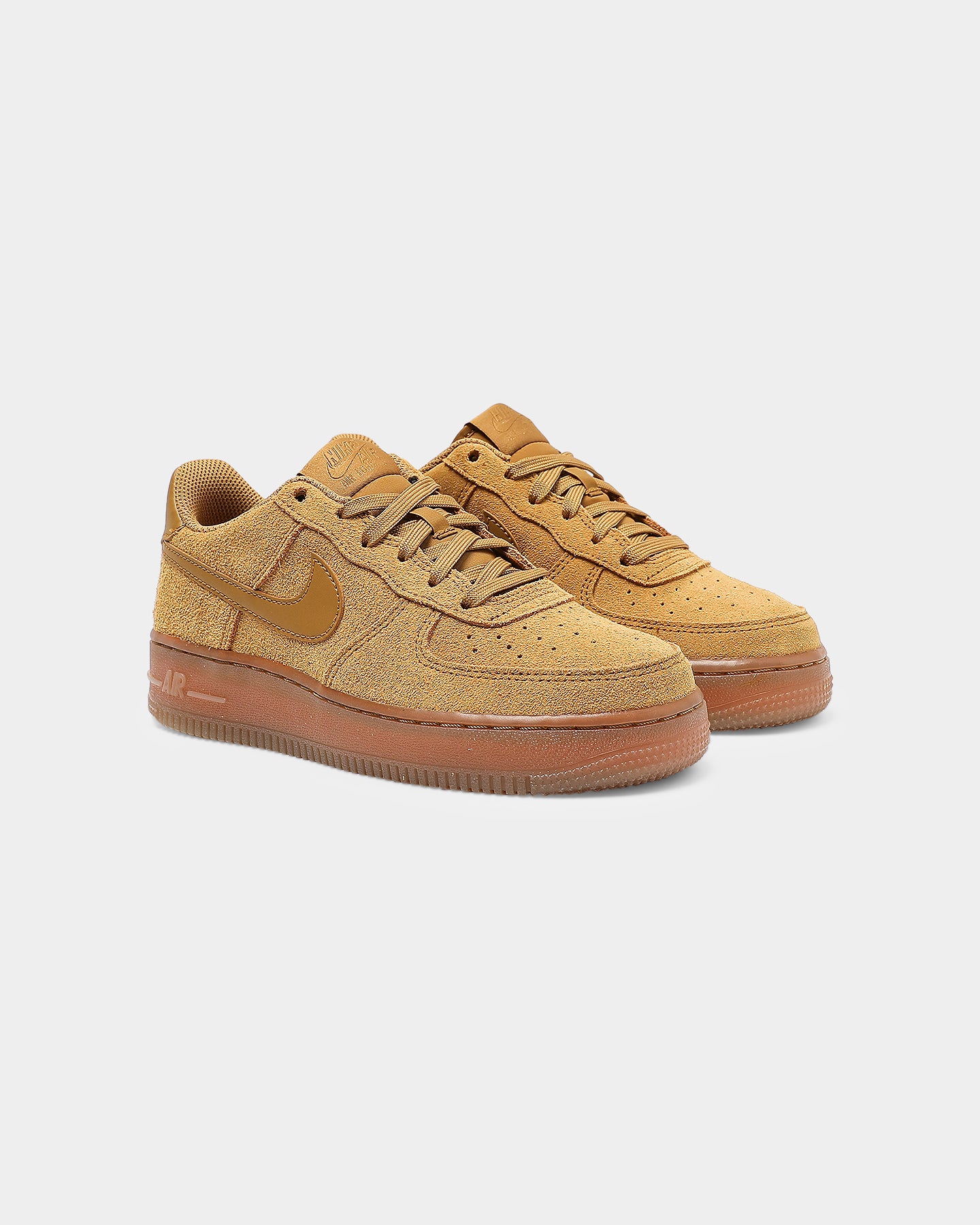 Nike Kids Air Force 1 LV8 3 (GS) Wheat/Gum、mySite、zt4zffjzw