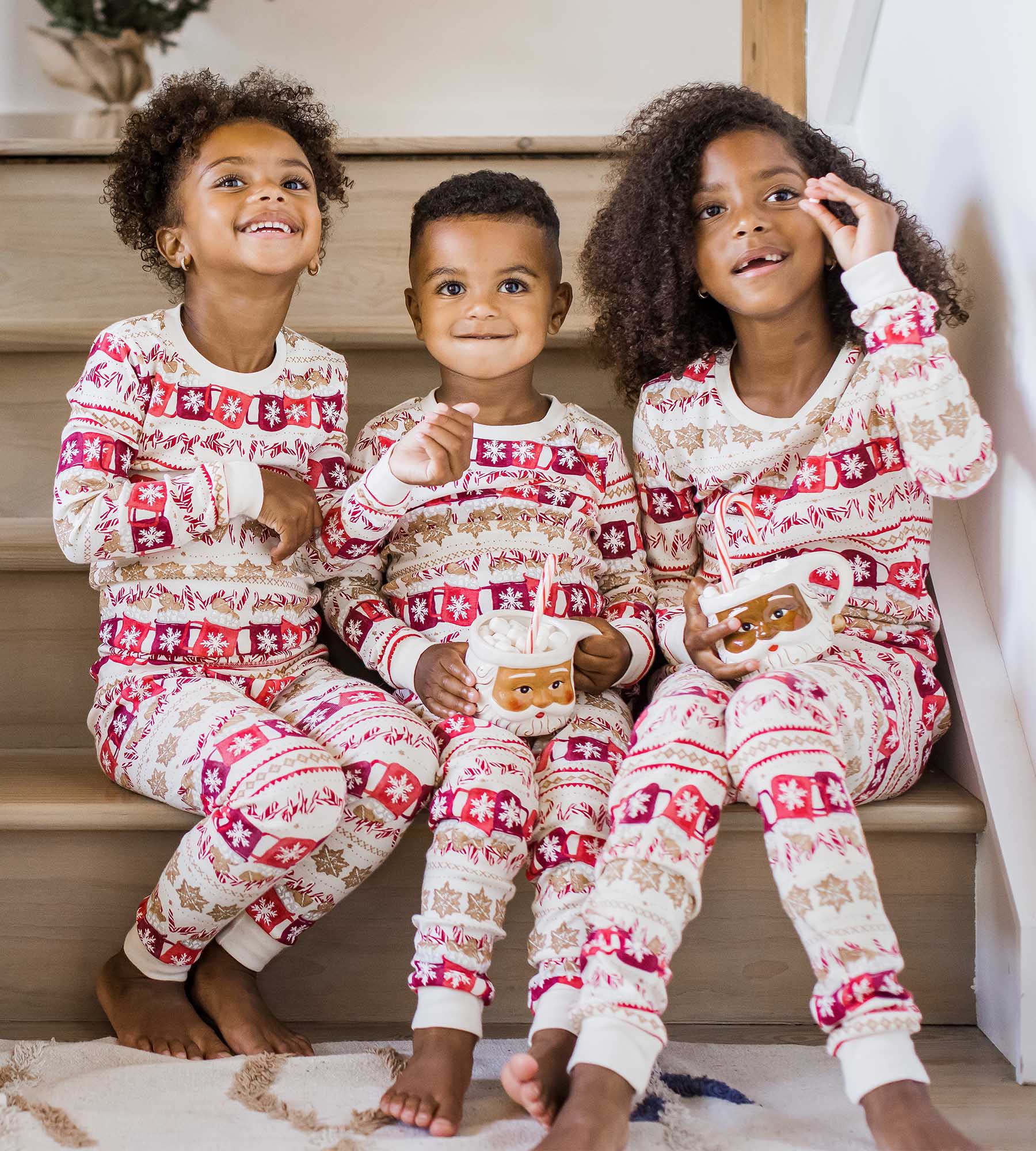  Hot Chocolate Organic Cotton Matching Family Pajamas、mySite、layawaytickets