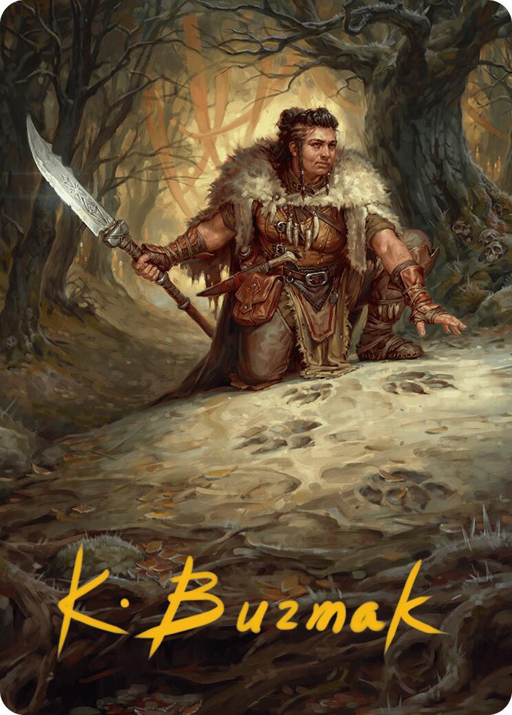 Tireless Tracker Art Card (Gold-Stamped Signature) Innistrad Remastered Art Series、mySite、waistdrama