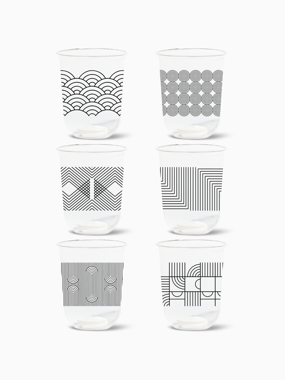 Modern Geometric - NATURAL Arc 16oz、mySite、camillekostekn