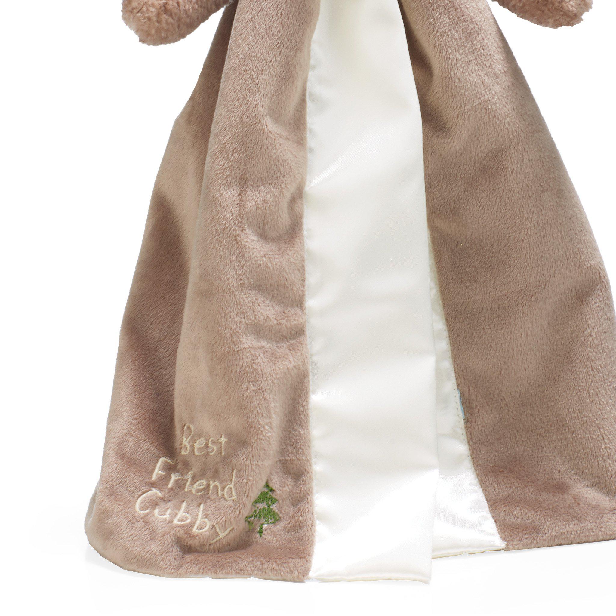 RETIRED - Cubby the Bear Buddy Blanket with Face Mask、mySite、g9winljtr