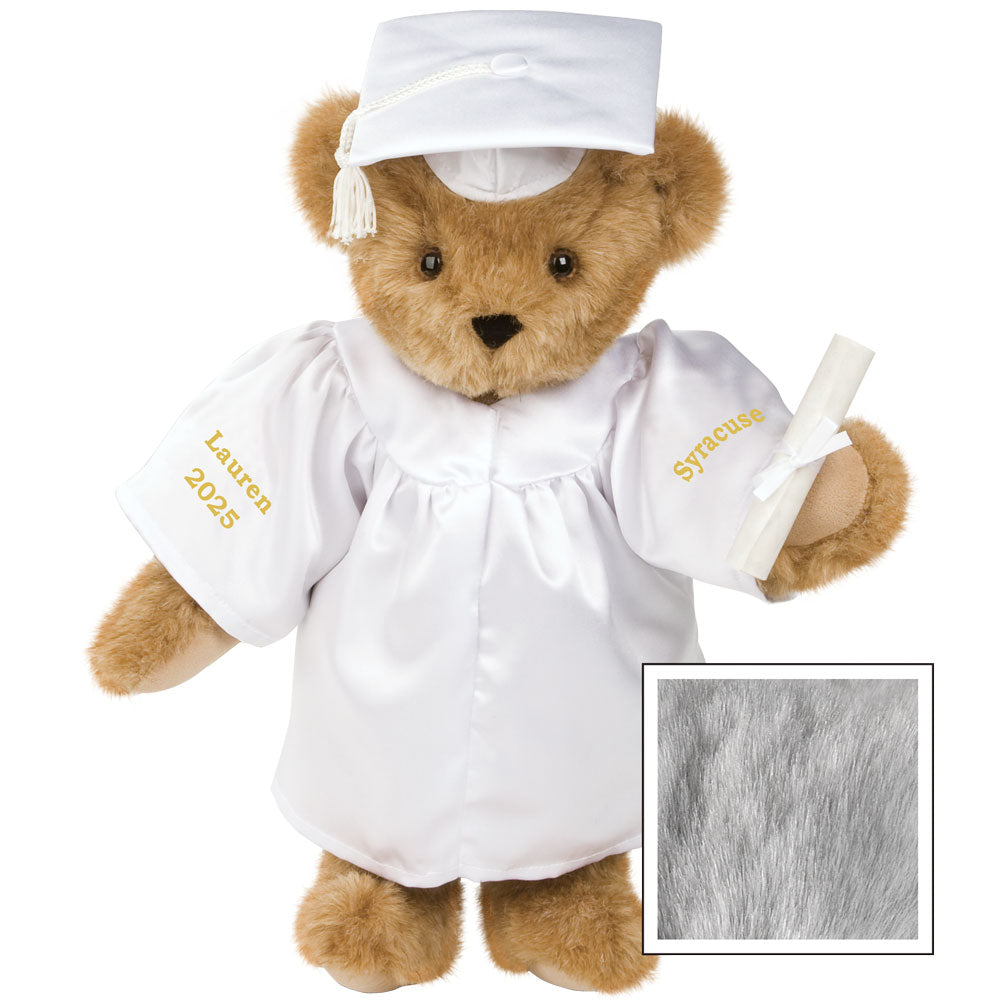 15 In. Graduation Bear in White Gown、mySite、g9winljtr