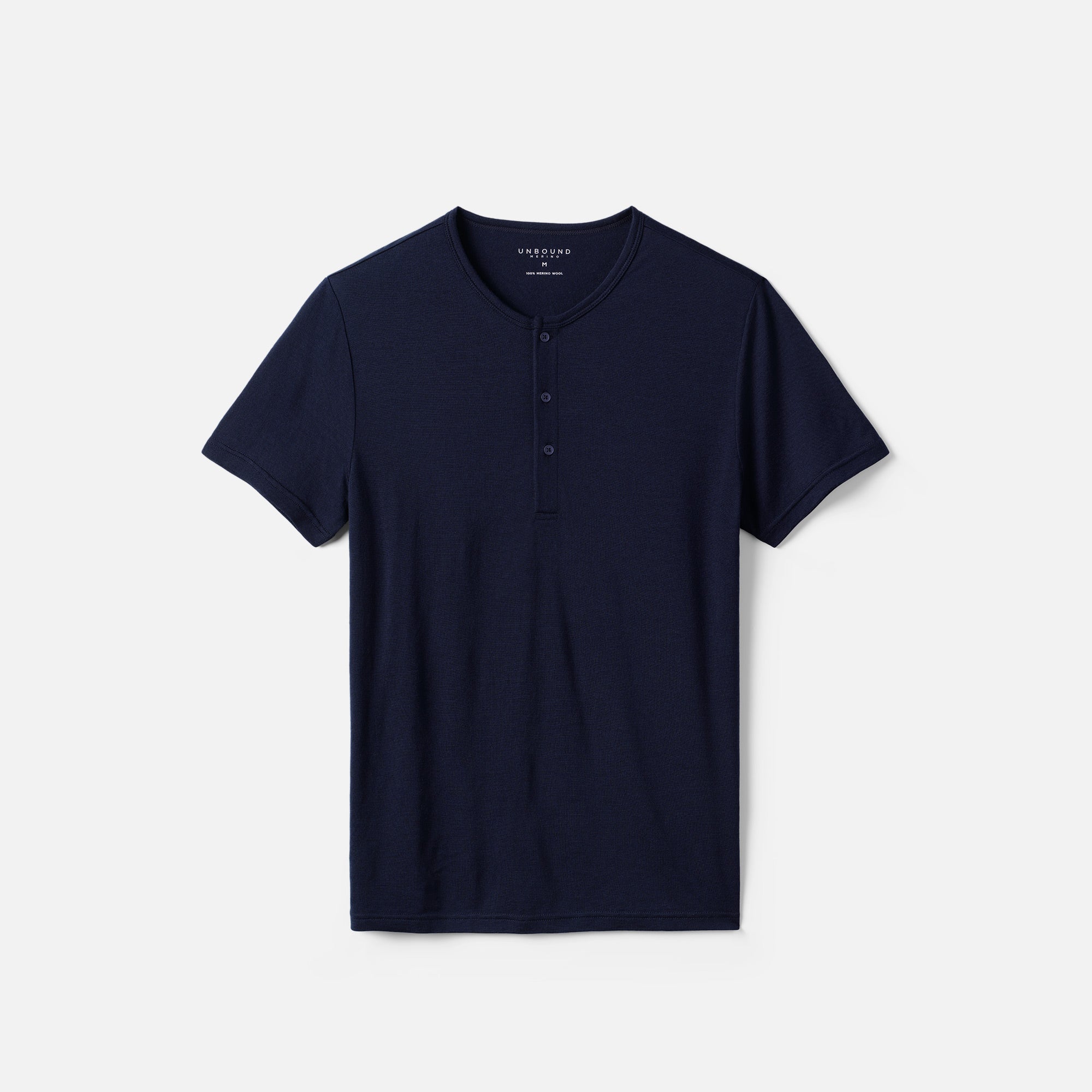 Men's Merino Short Sleeve Henley、mySite、noshort