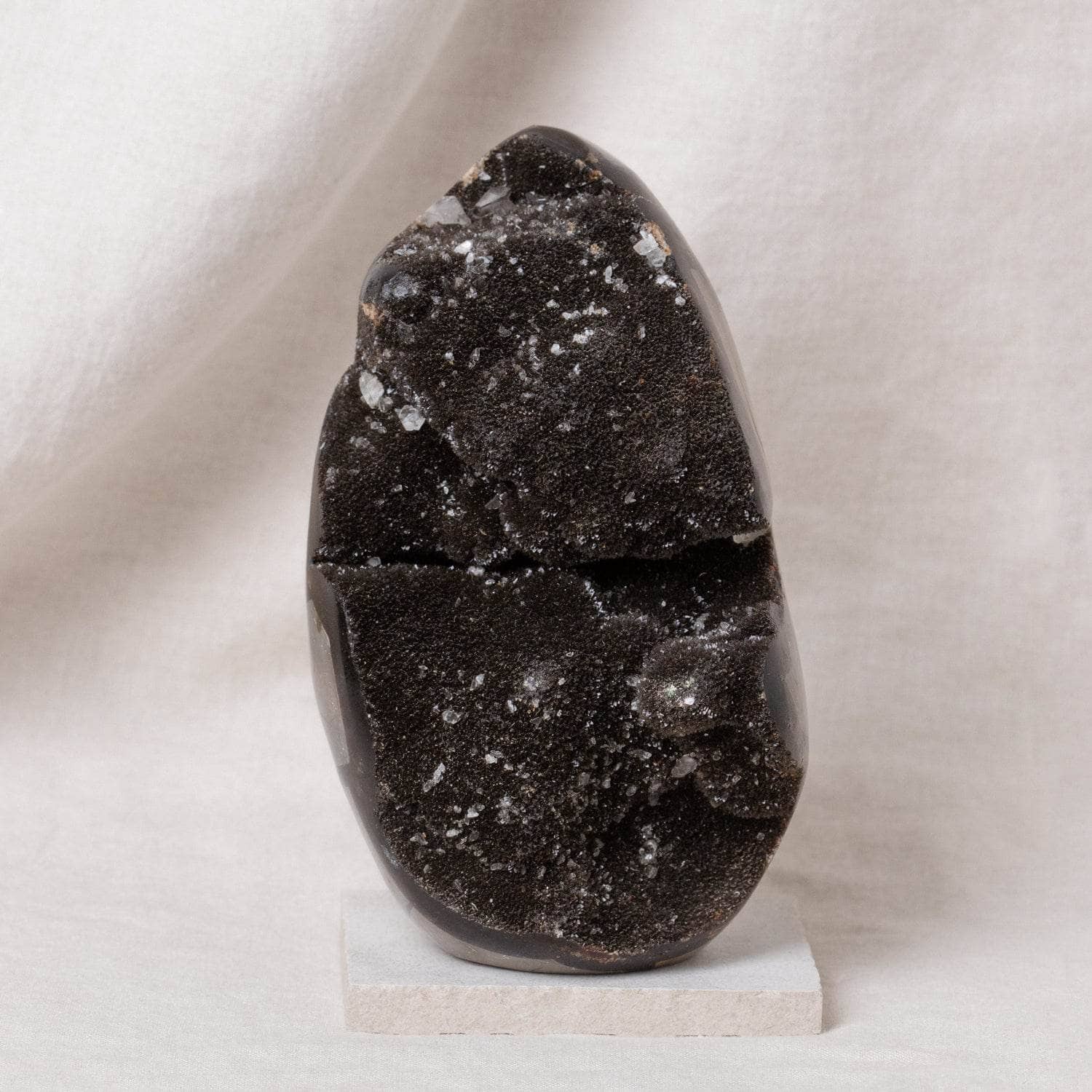 Rare Black Septarian Freeform Crystal、mySite、hinf8tx79