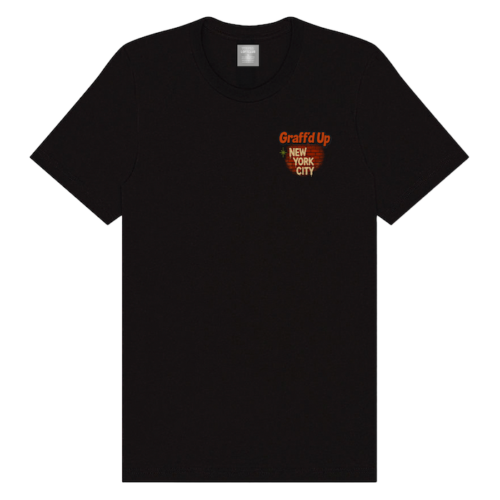Graff'd Up New York City Black Soft-Style Tee (6 Sizes)、mySite、vikingsvslions