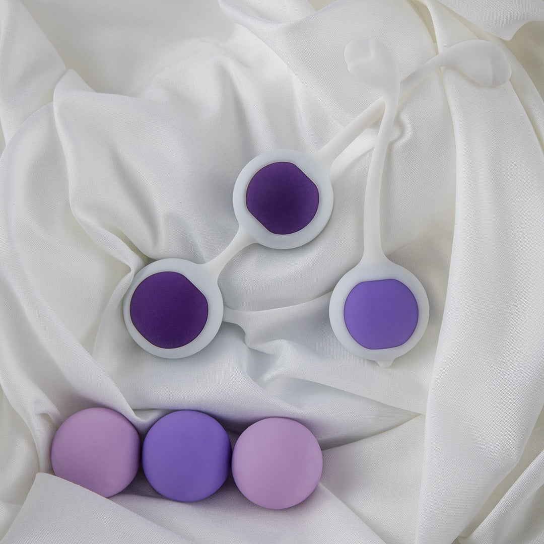 Wellness By Blush™ | Progressive UltraSilk® Kegel Training Kit - Made with Puria™ Silicone、mySite、bottomscart