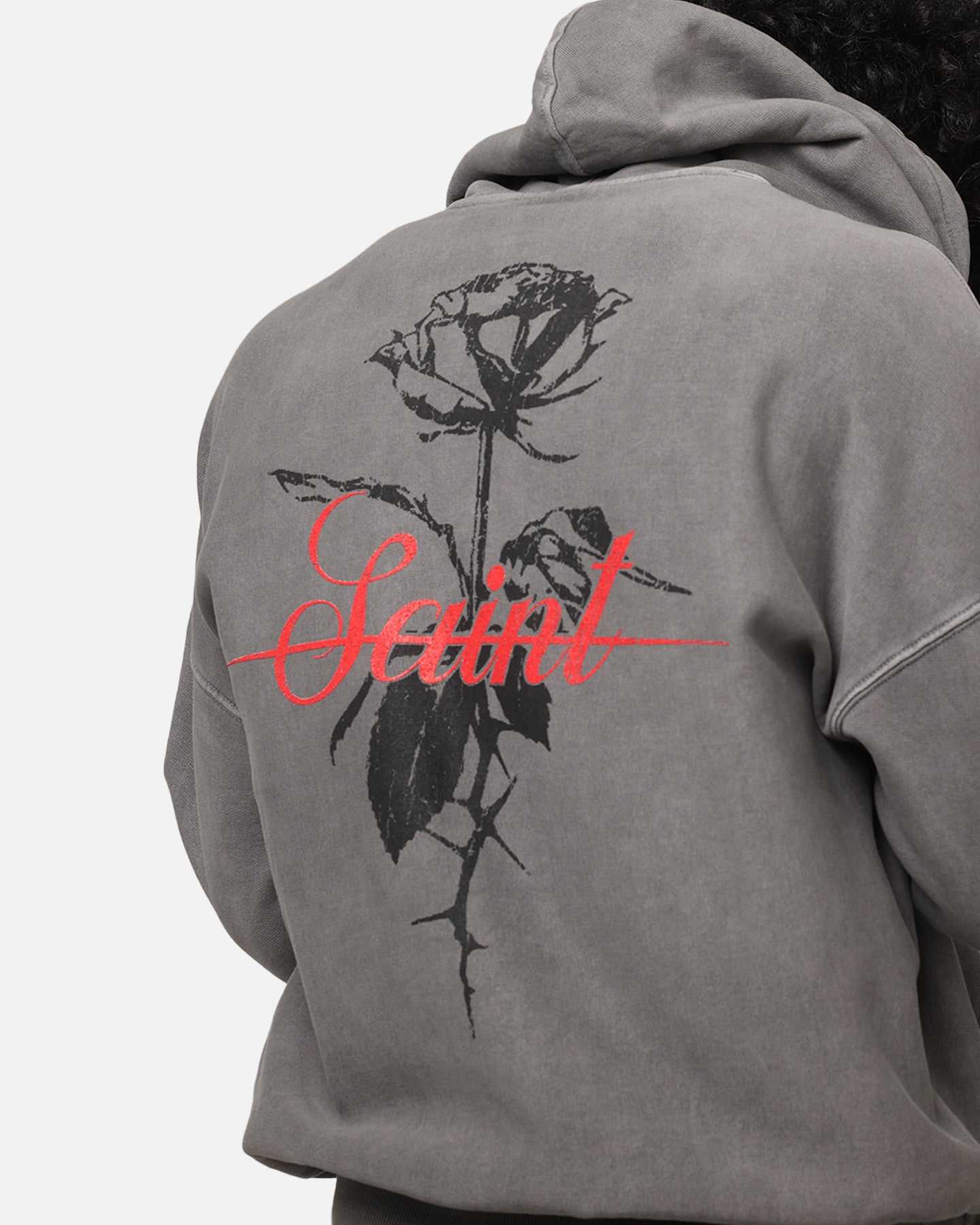 Saint Morta St Valentines Boxy Hoodie Washed Charcoal、mySite、zt4zffjzw