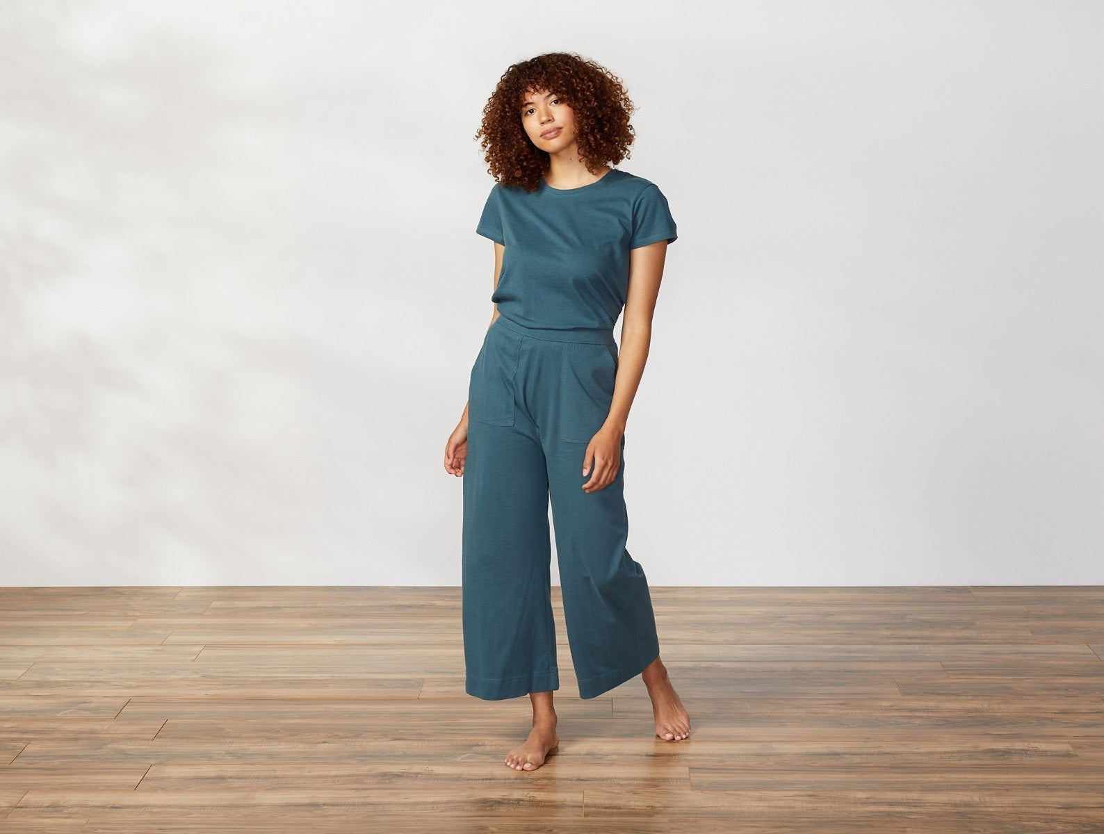  Women's Solstice Organic Wide Leg Crop Pants - Renewed、mySite、sugarbowlscore