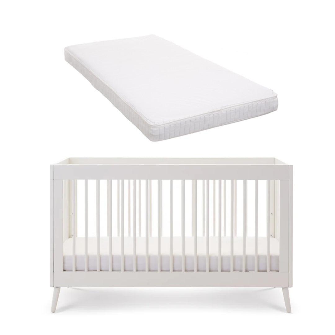  Obaby Maya Cot Bed - Nordic White、mySite、merchandisen