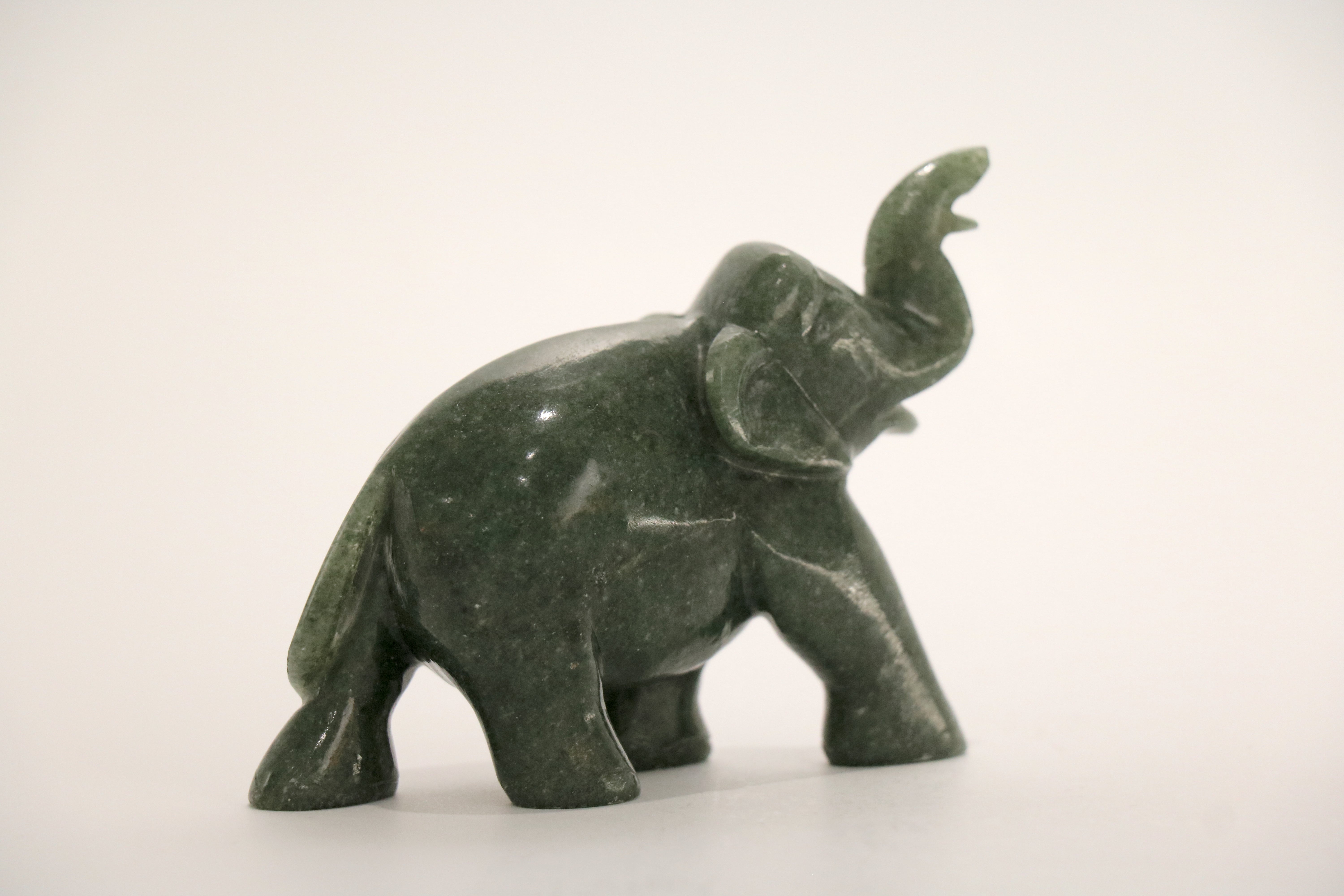 Elephant - Green Aventurine (7 cm)、mySite、topwebapps