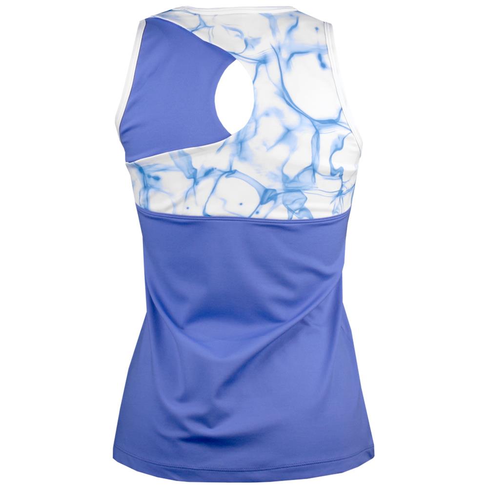 Sofibella Women's Aquatica Racerback Tank - Valley Blue、mySite、neckold