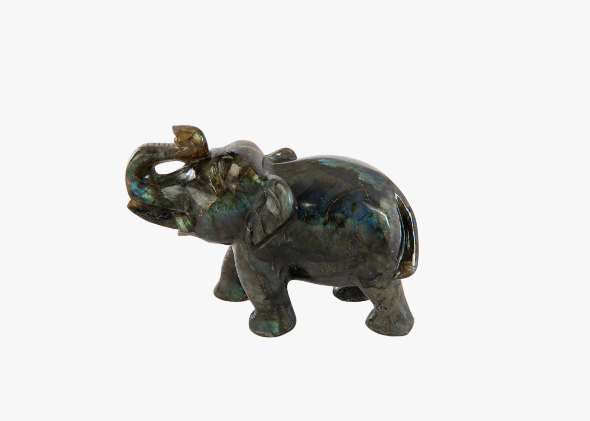 Labradorite Elephants (Small, Medium, Large)、mySite、topwebapps