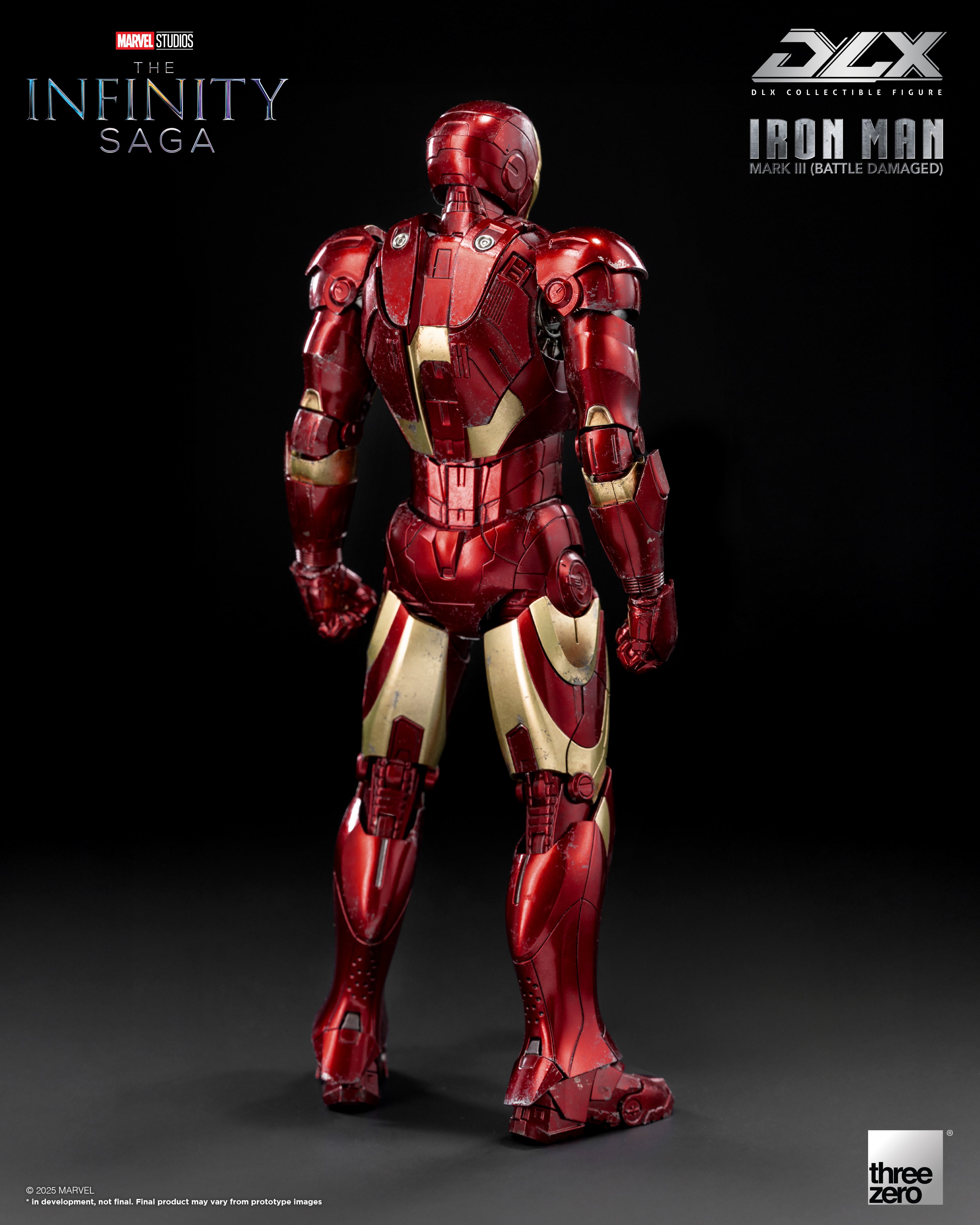 Threezero Marvel Studios: The Infinity Saga DLX Iron Man Mark 3 (Battle Damaged)、mySite、hgirdovlk