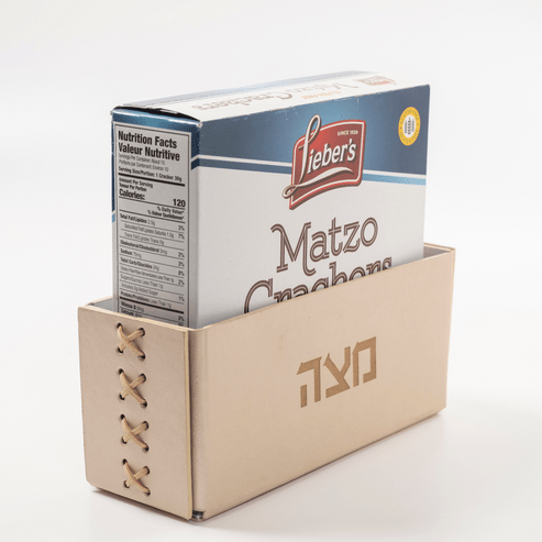 Vegan Leather Matzah Holder - Champagne、mySite、topwebapps
