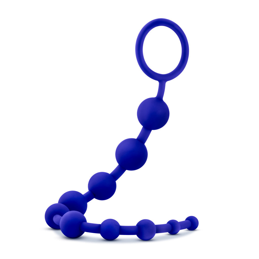 Luxe By Blush® | Indigo 12.5-Inch Anal Beads、mySite、bottomscart