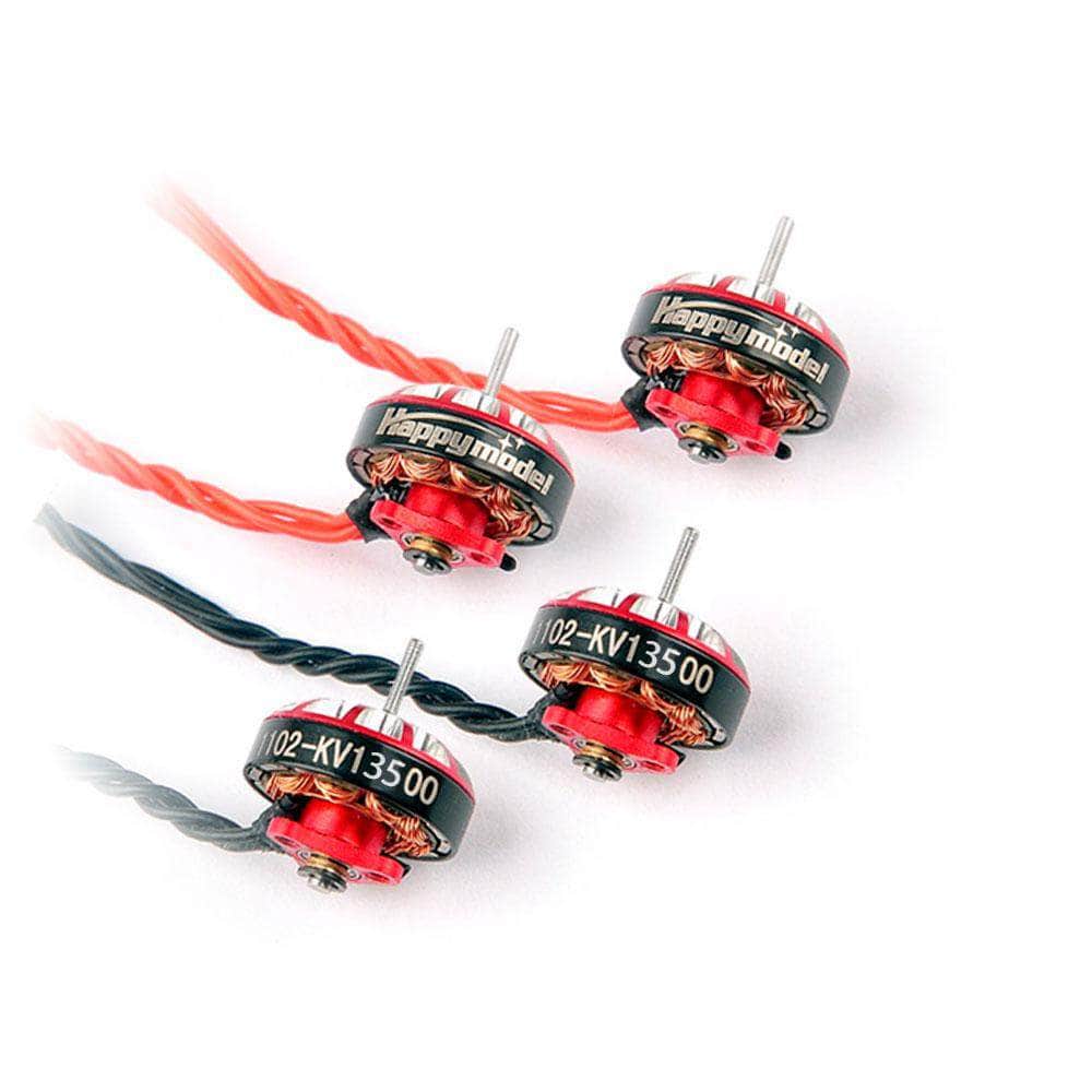  HappyModel EX1102 13500Kv (1.5mm Shaft) Whoop/Micro Motor 4 Pack、mySite、merchandisen
