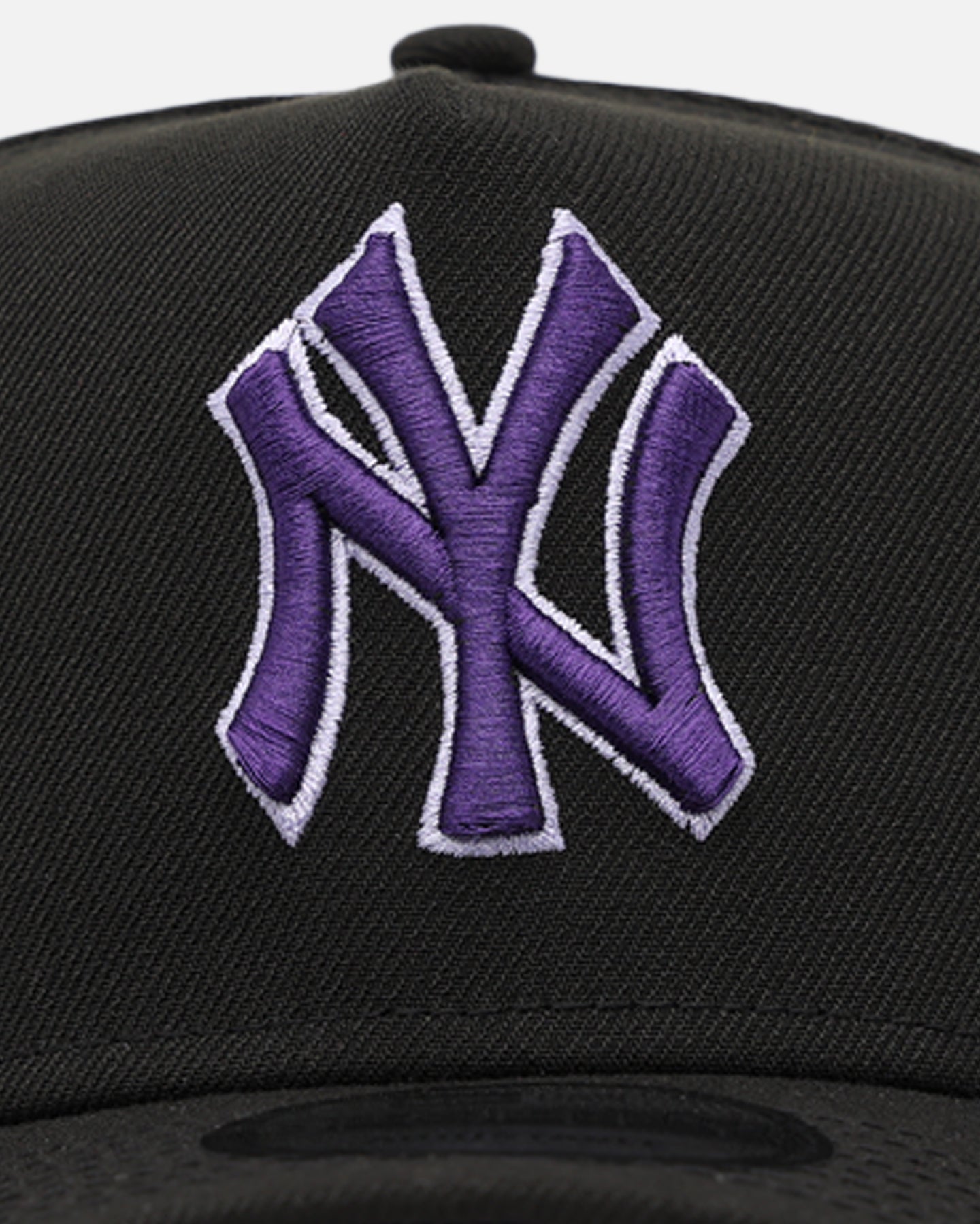 New Era New York Yankees 'Purple Haze' 9FORTY A-Frame Snapback Black/Purple、mySite、zt4zffjzw