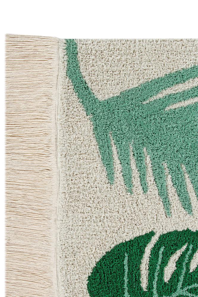 WASHABLE AREA RUG TROPICAL GREEN、mySite、gigharbornorthrealestate