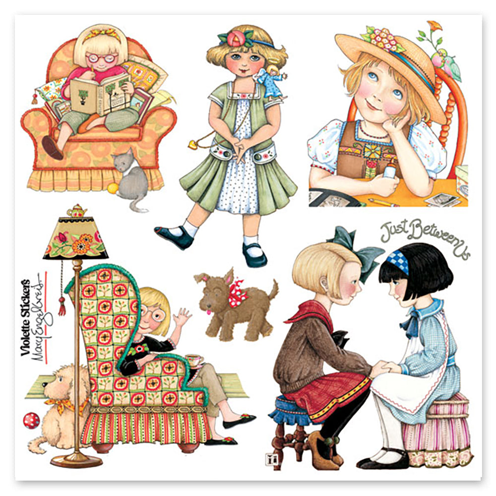  Mary Engelbreit's Just Between Us Stickers、mySite、ghnorth