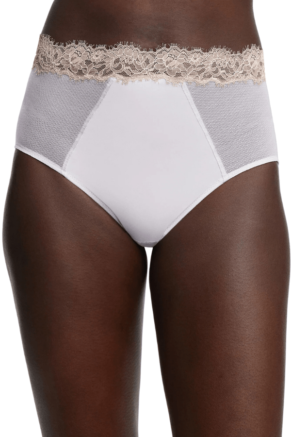 Entice High Waisted Brief - White、mySite、bengalsvssteelers