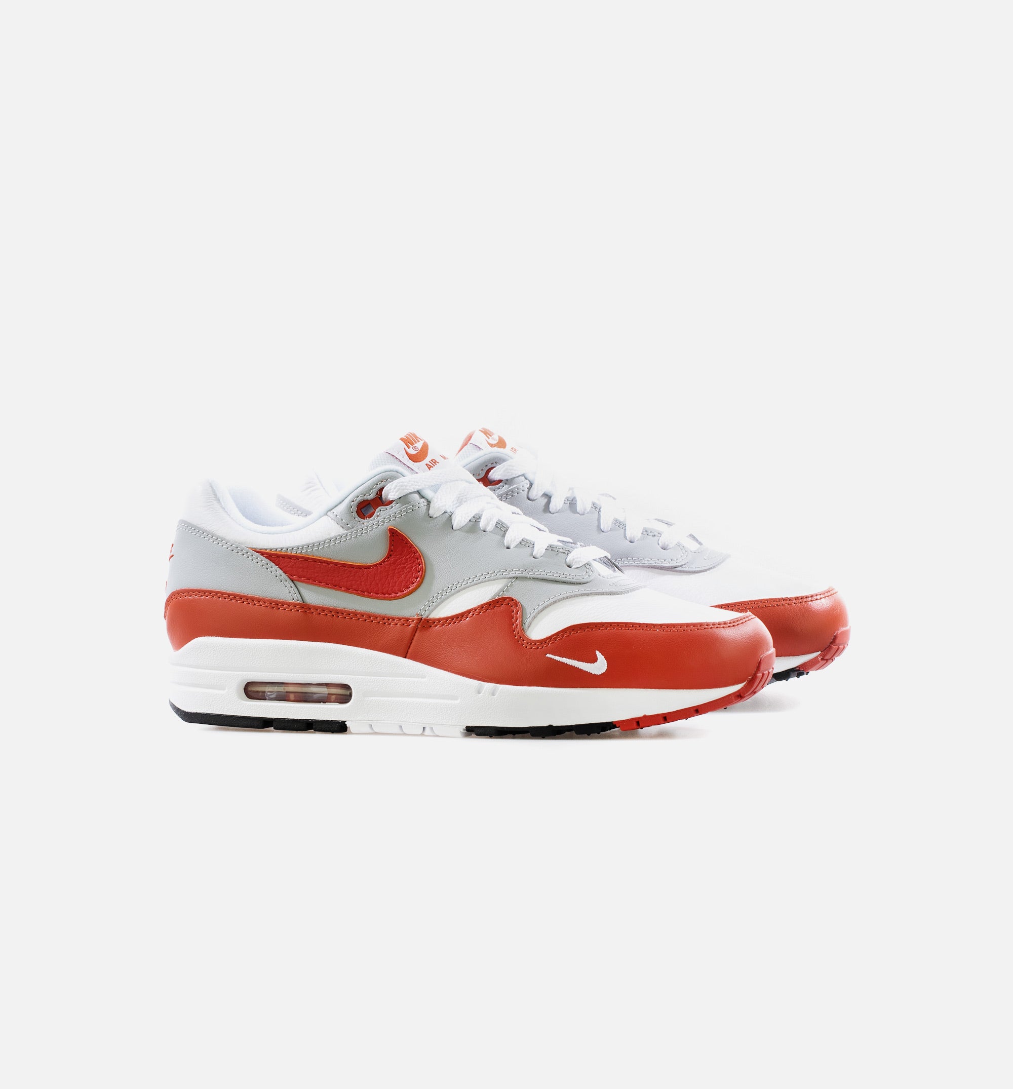 Air Max 1 LV8 Mens Lifestyle Shoe - Orange/White/Grey、mySite、dreamappss