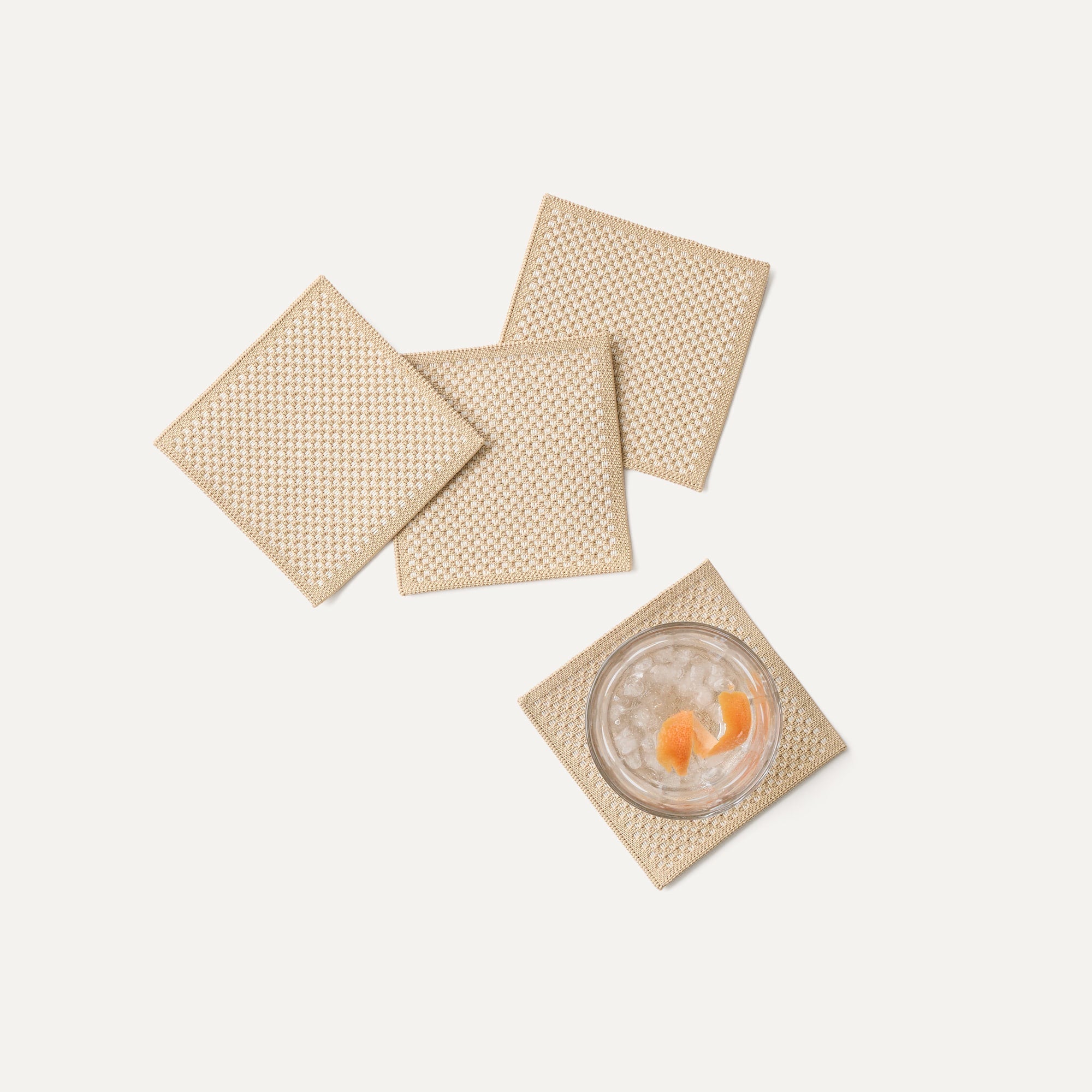  The Coaster (Set of 4) - Almond、mySite、preschool7hills