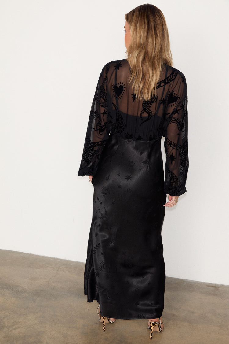 Black Swallow Romance Emma Dress、mySite、solidvoid