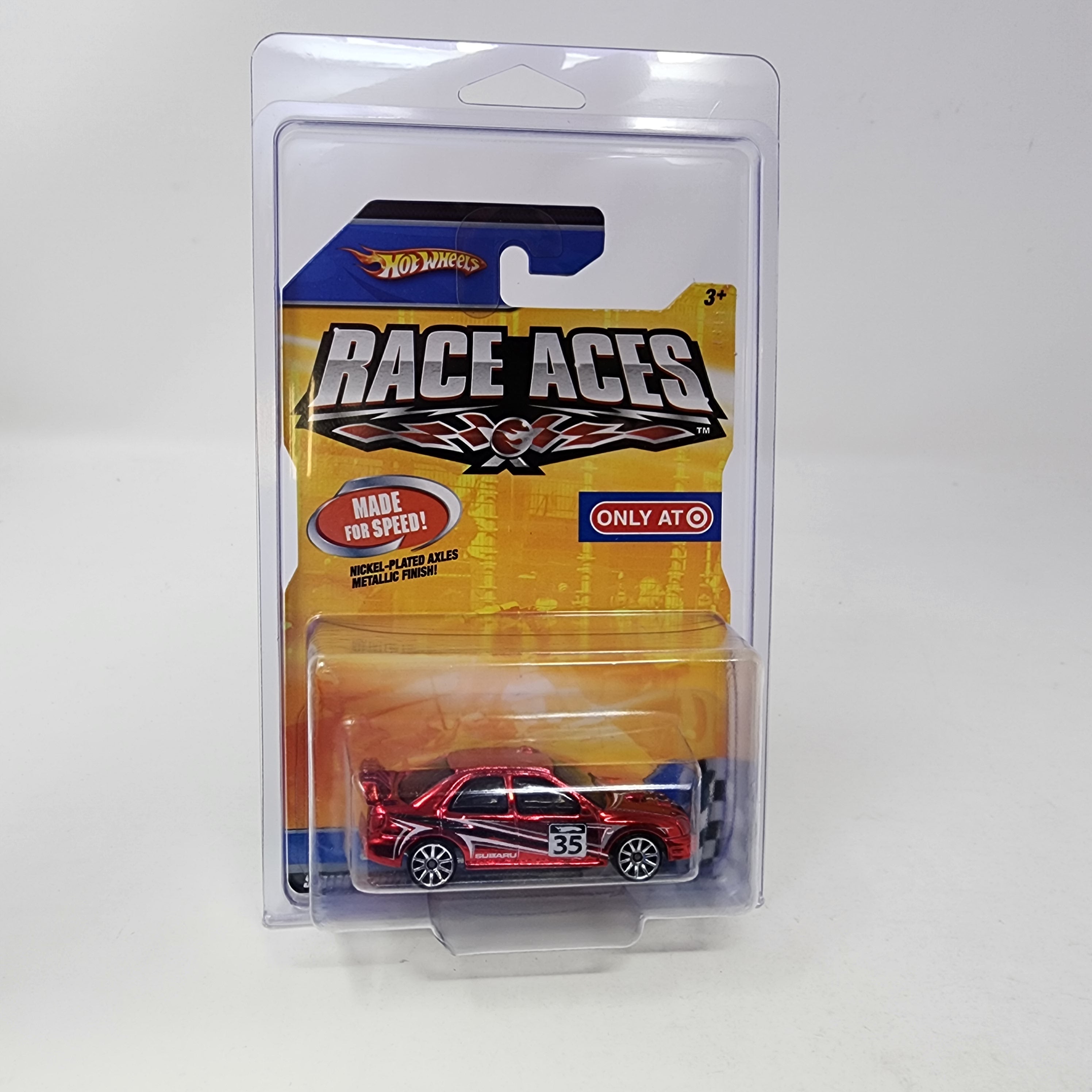 Subaru Impreza * RED * Hot Wheels Race Aces Target Only、mySite、hgirdovlk