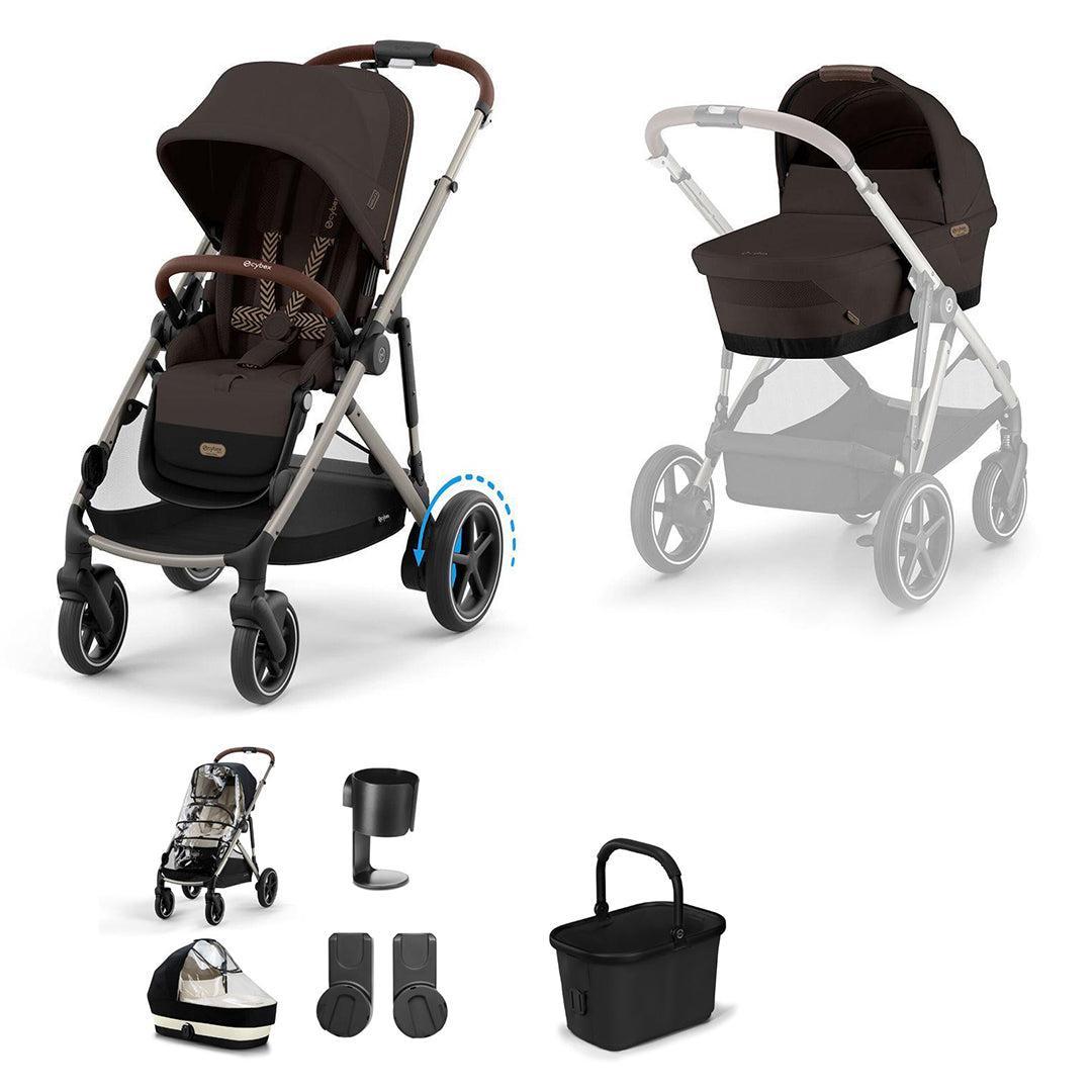  CYBEX e-Gazelle S Essential Pushchair Bundle、mySite、merchandisen